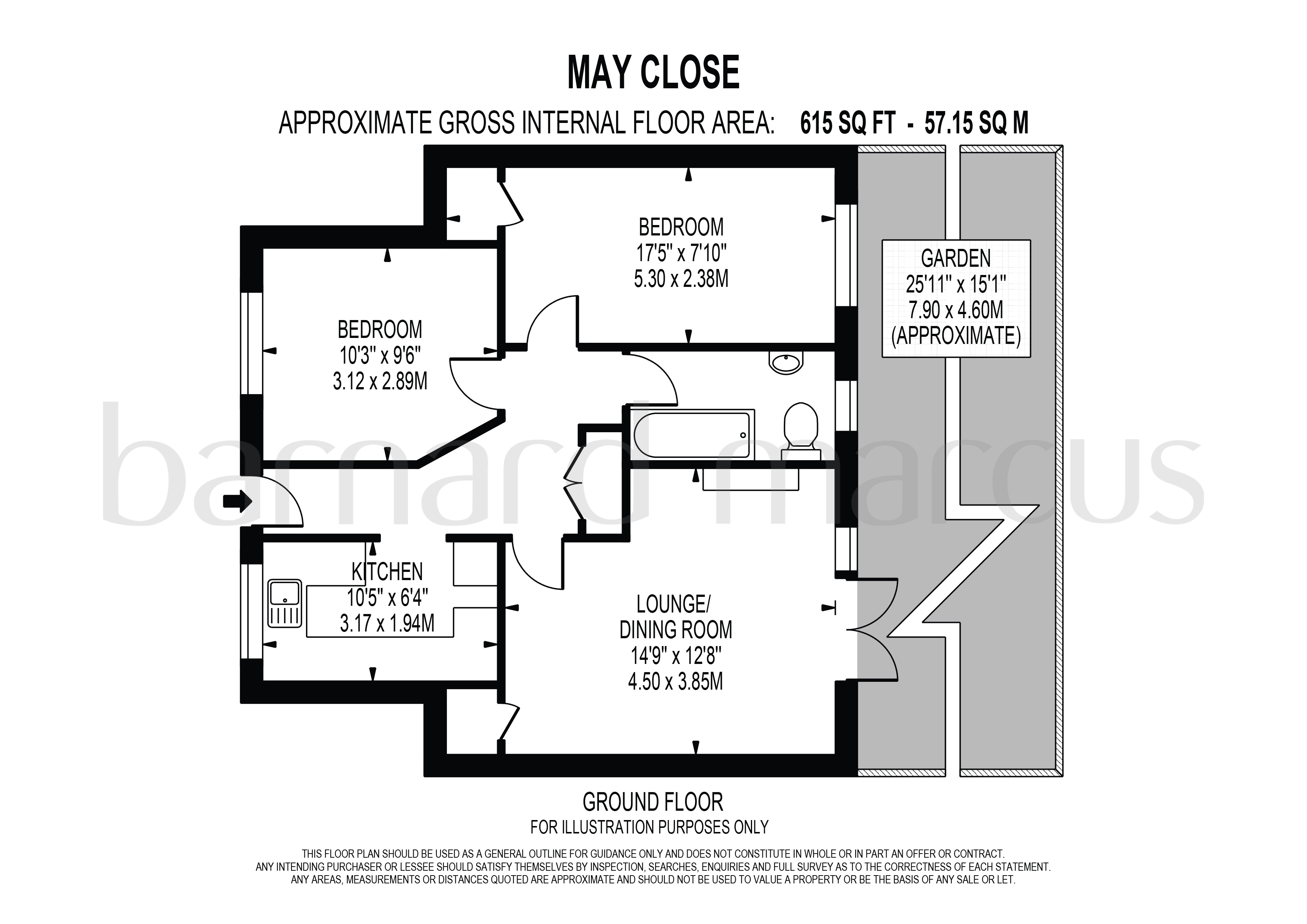 57, May Close, CHESSINGTON floorplan