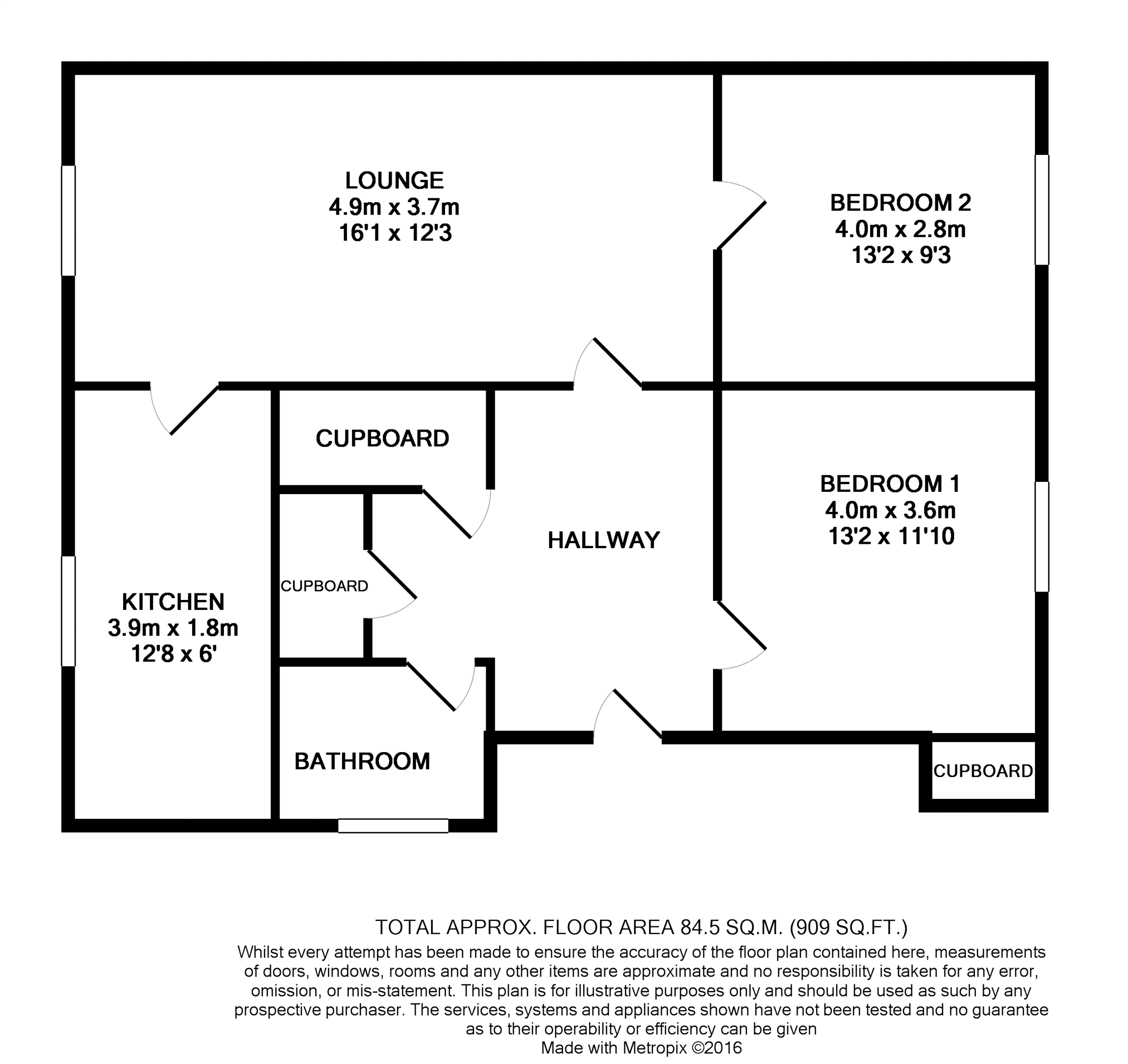 2 Bedrooms Flat for sale in Barrie Terrace, Ardrossan KA22