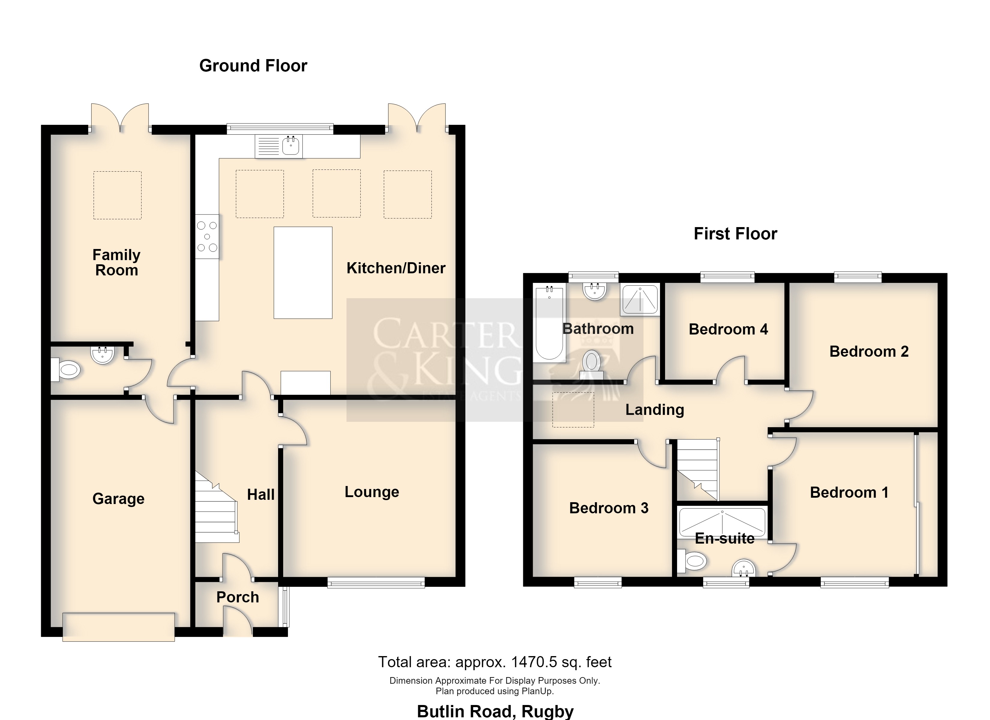29, Butlin Road, Rugby floorplan