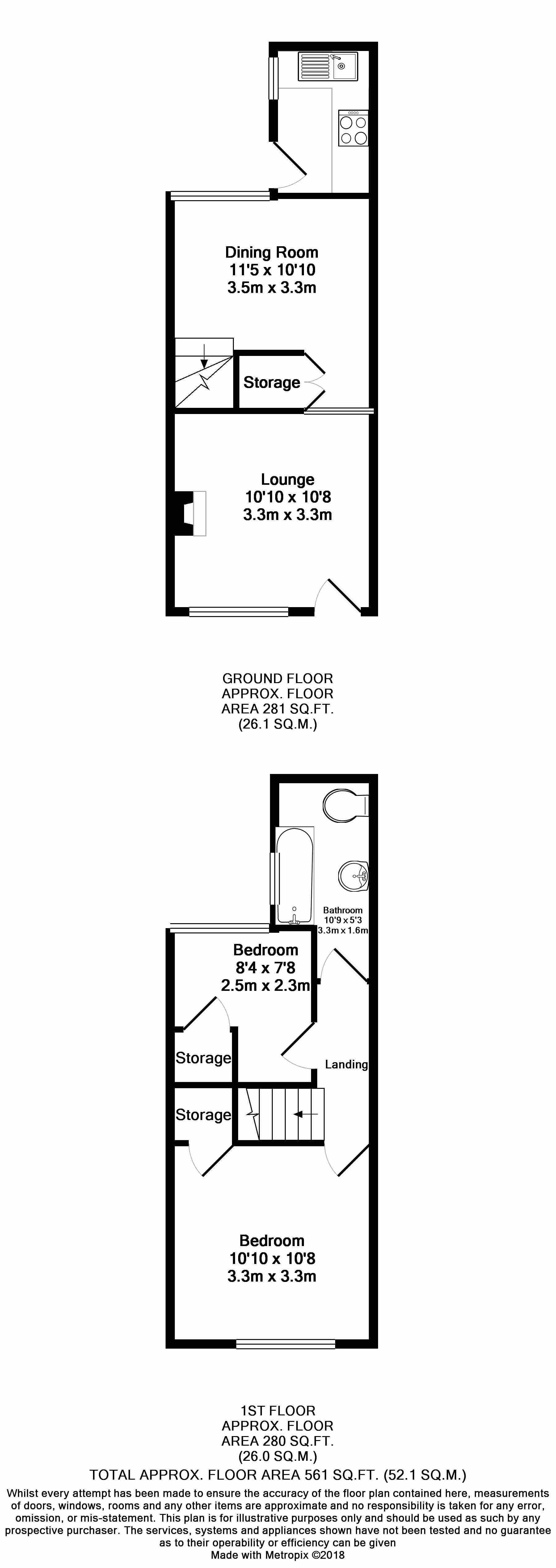 2 Bedrooms Terraced house to rent in Norfolk Road, Rickmansworth, Hertfordshire WD3