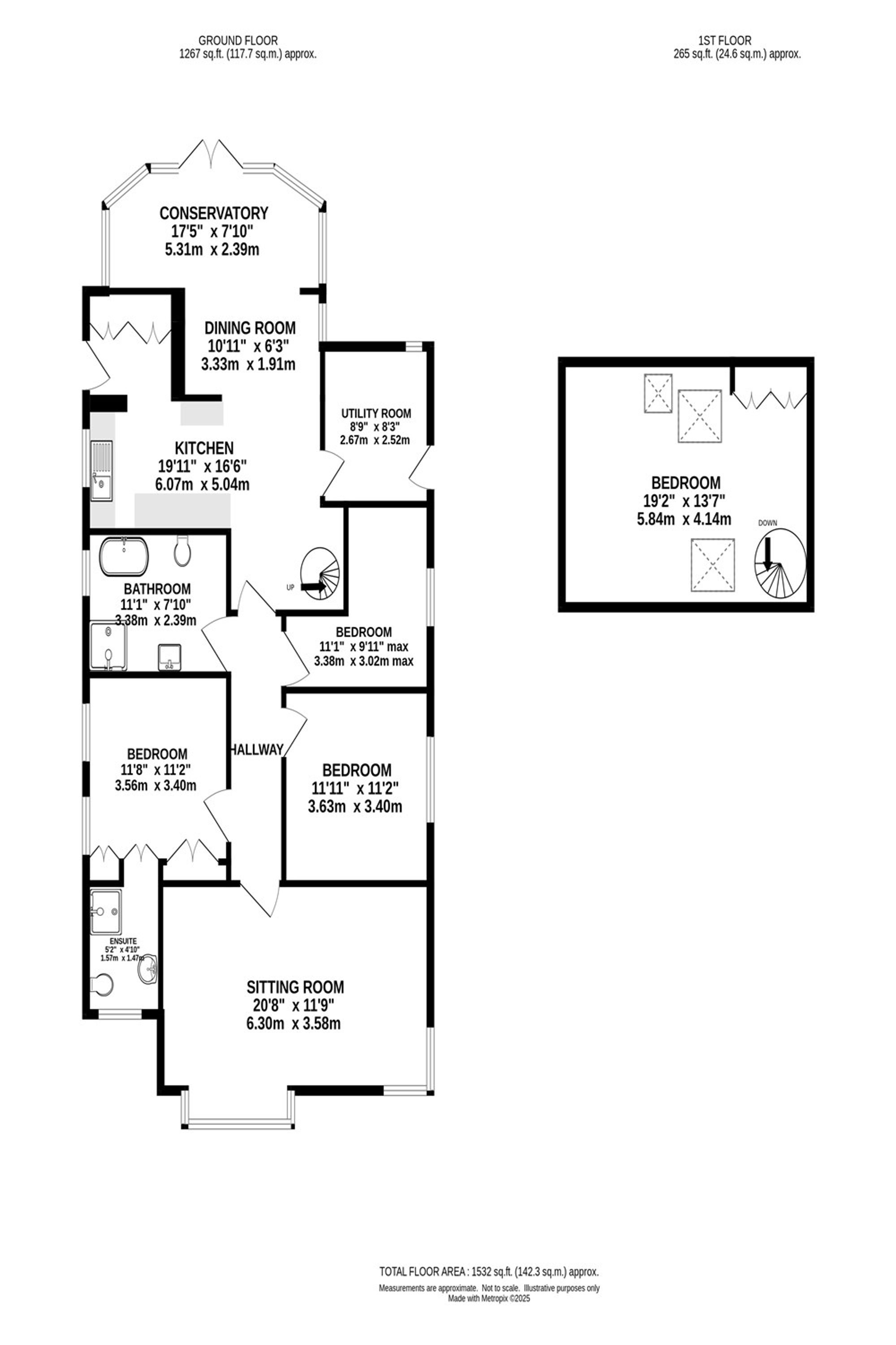 Lynwood Moorland Road, High Peak floorplan