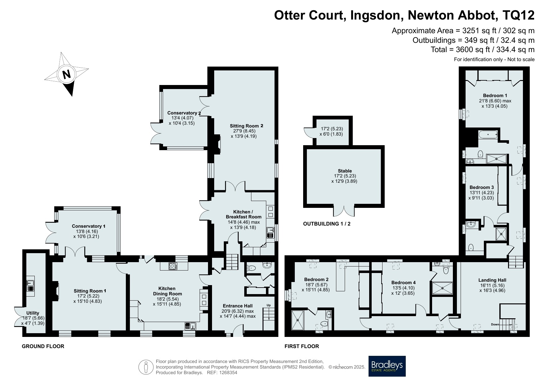4 Otter Court, Ingsdon Newton Abbot, Newton Abbot floorplan