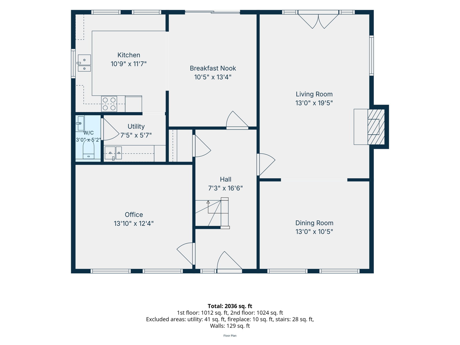 3, Cedar Close, Liverpool floorplan