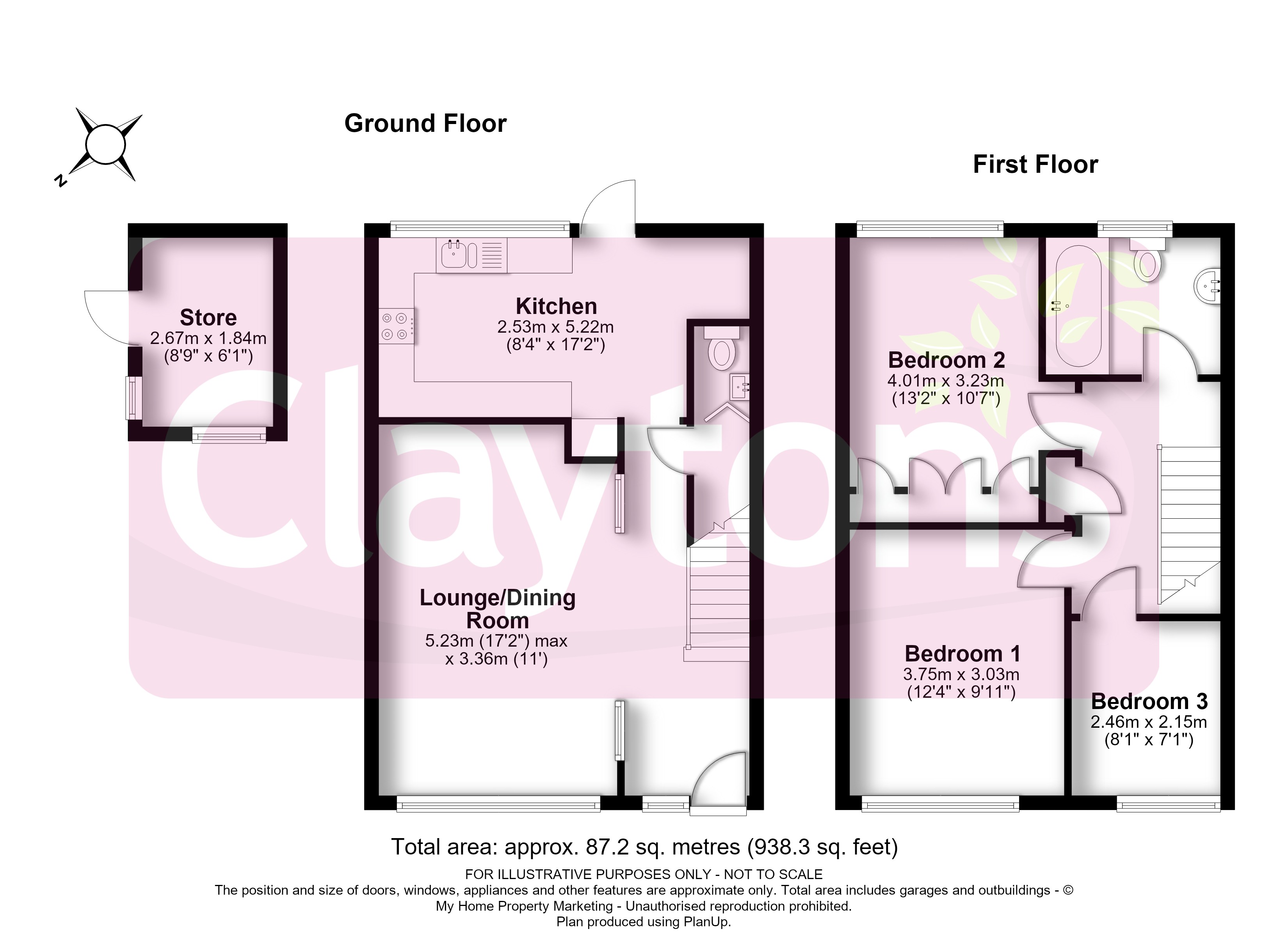 63, Sheriff Way, Watford floorplan