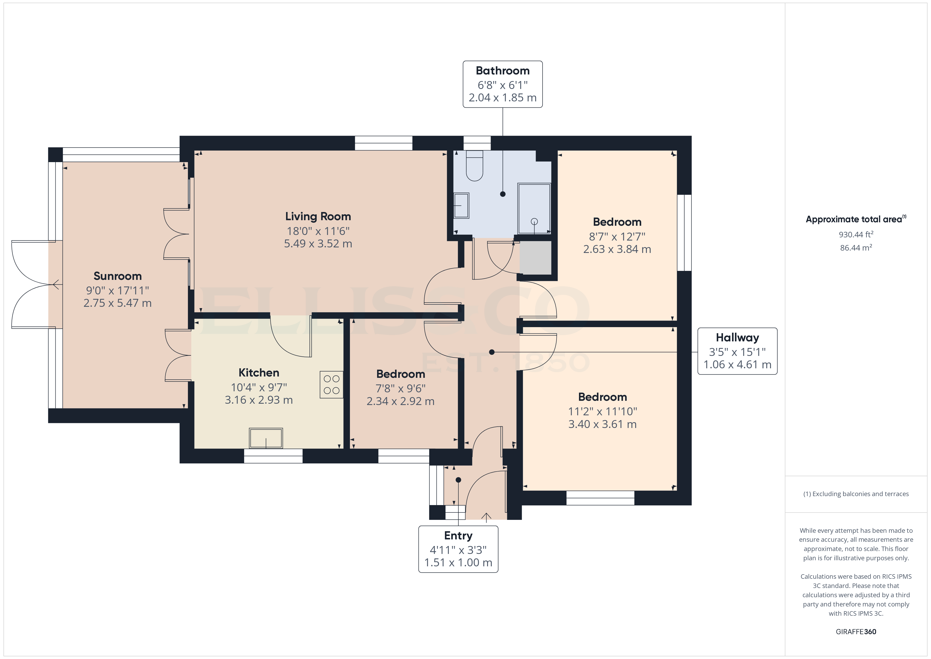 1A, Colin Blythe Road, Tonbridge floorplan