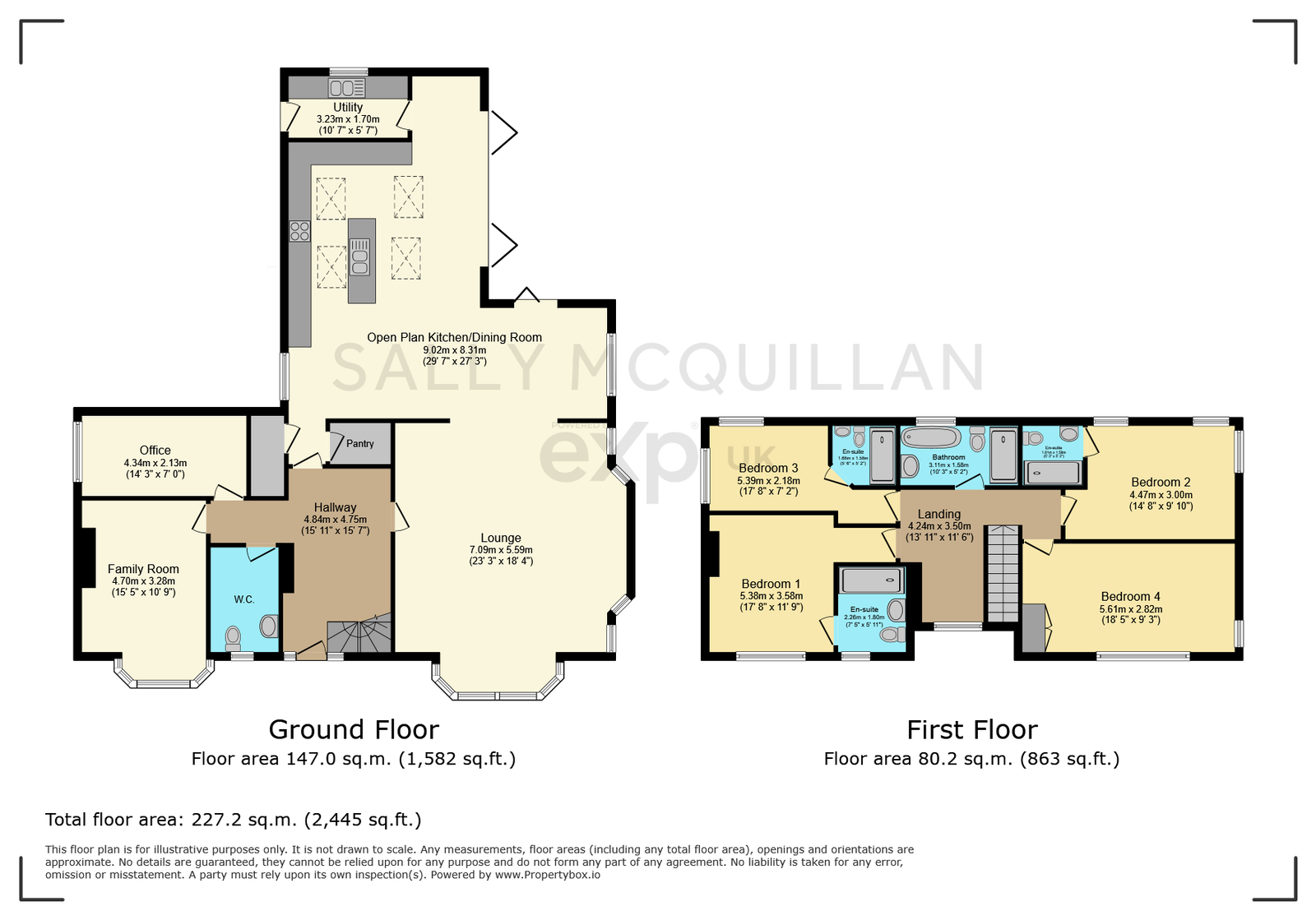Mildura, Nottingham Road, Southwell floorplan