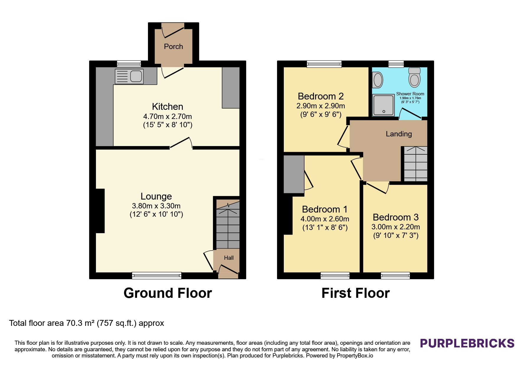 3, Rock Terrace, Durham floorplan