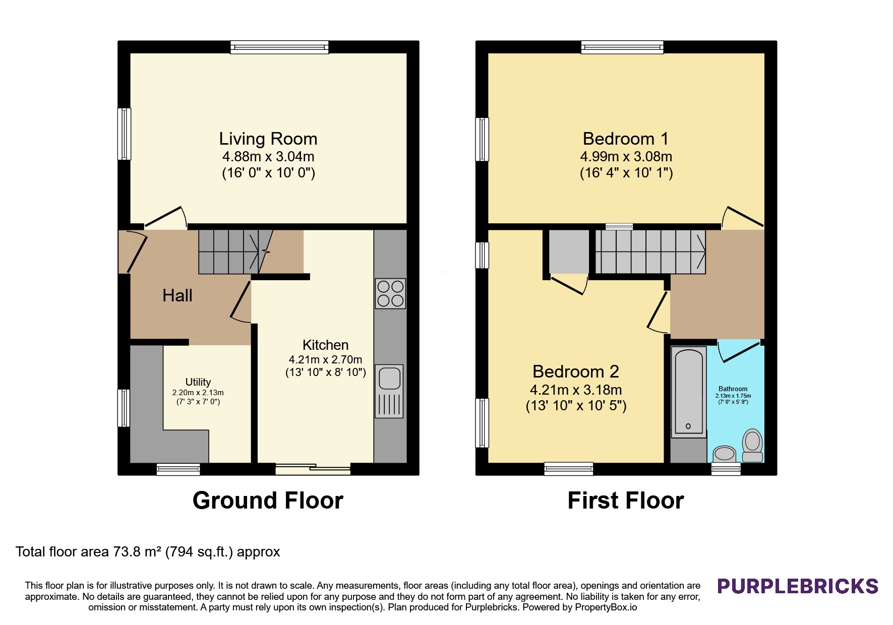 152, Beechings Way, Gillingham floorplan