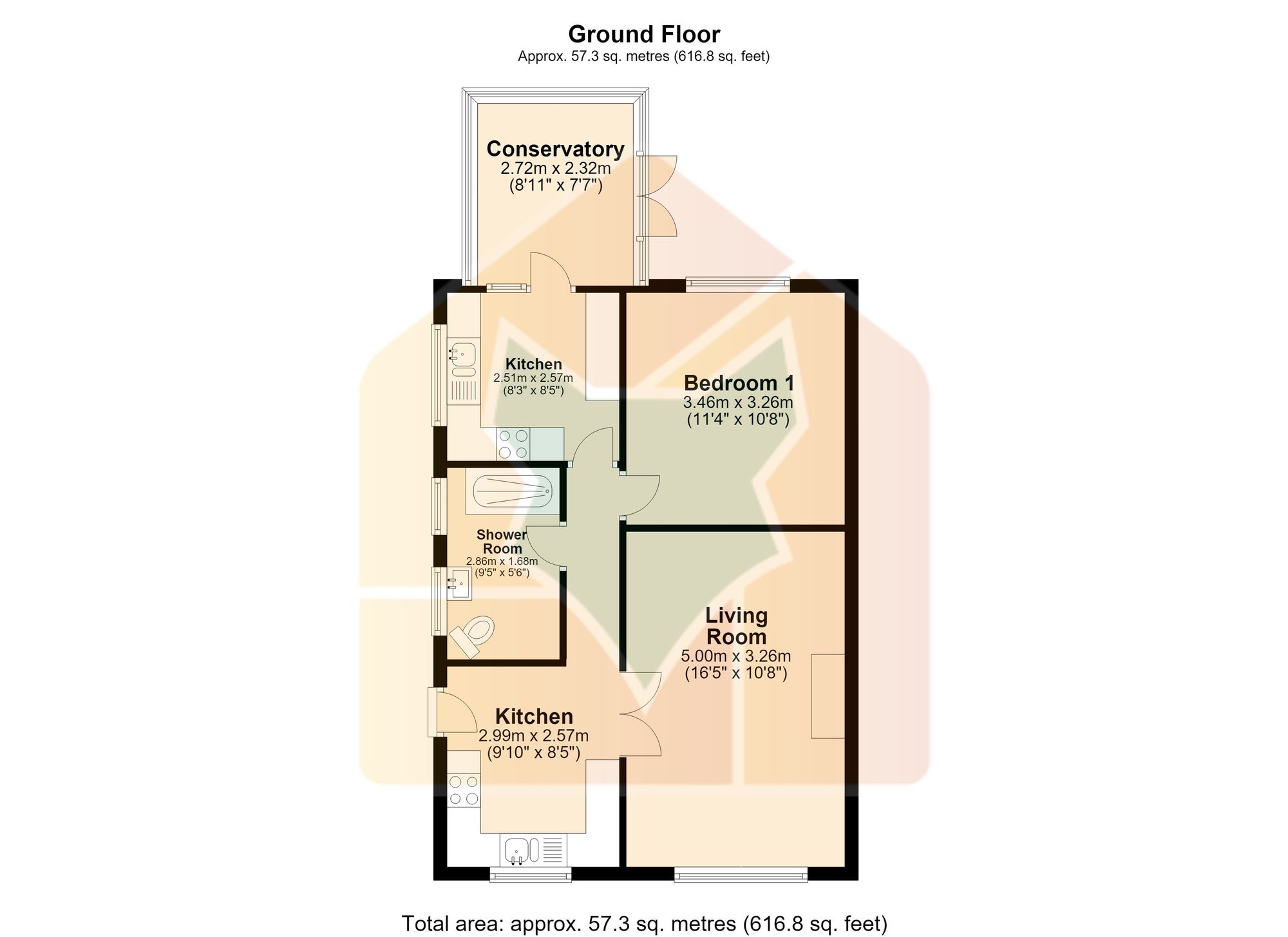 53 The Meadows, Scunthorpe floorplan