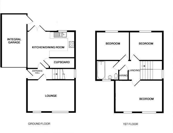 5 Church View, Weech Road, Dawlish floorplan