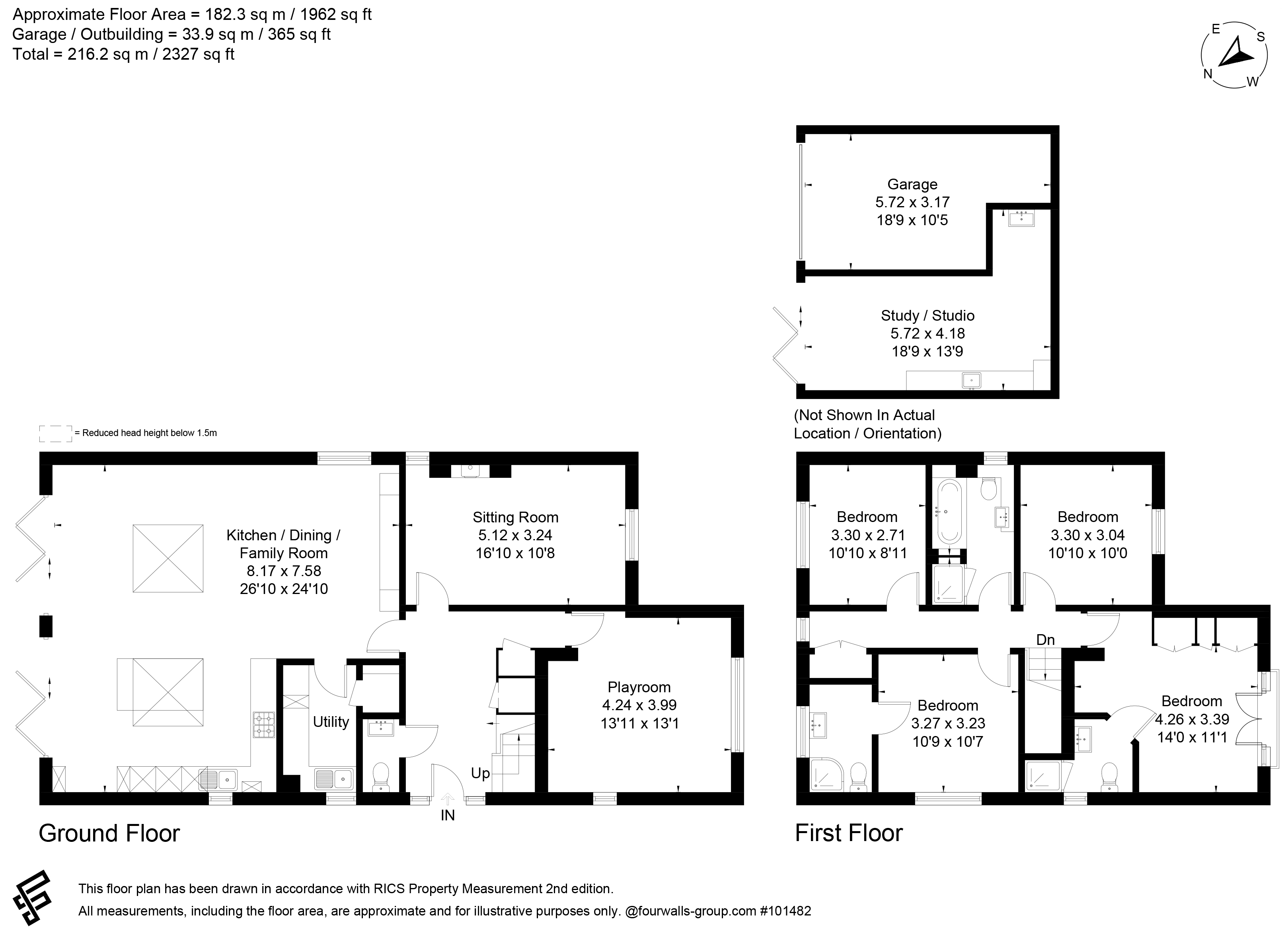 Queensbridge,, New Road, Pamber Green floorplan