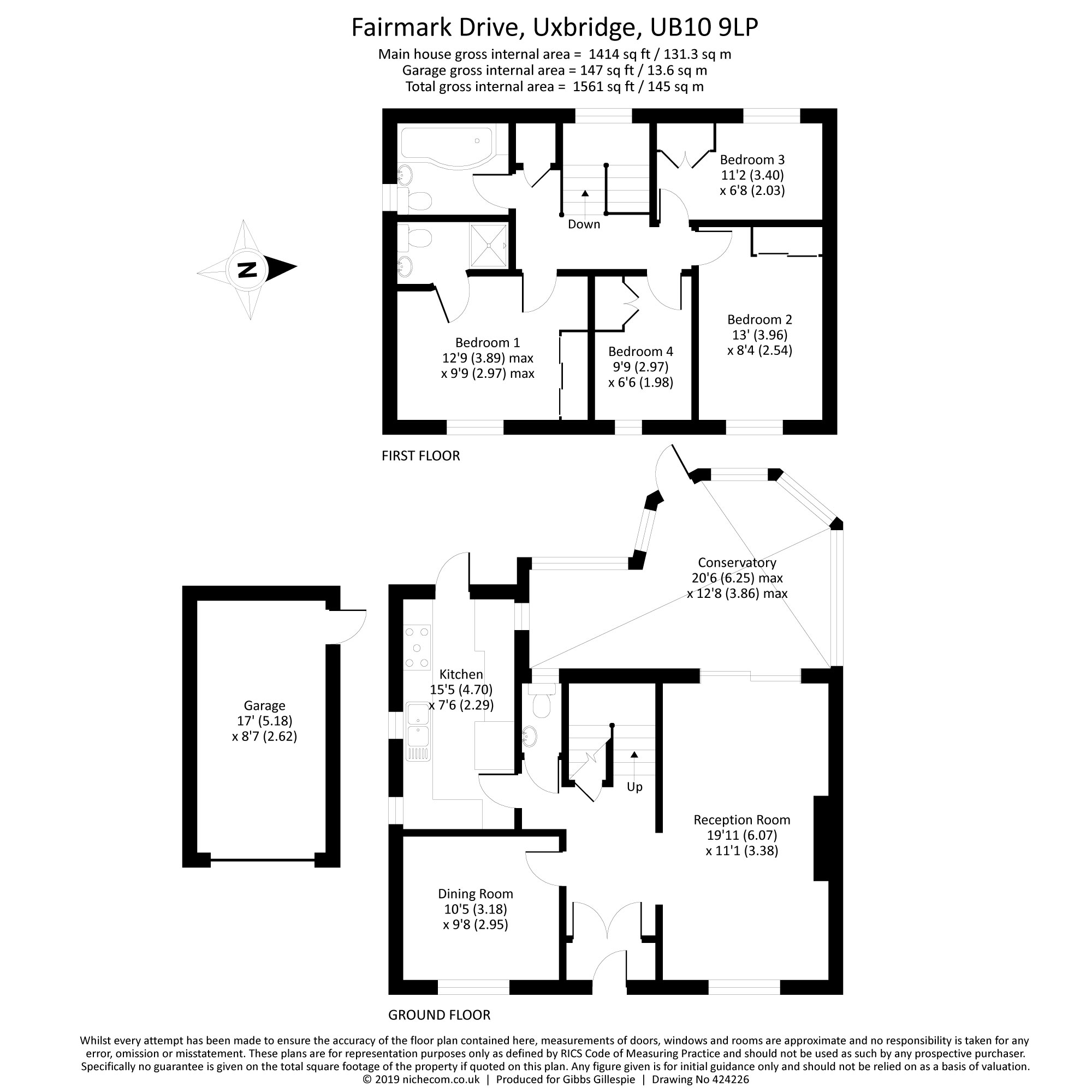 4 Bedrooms Detached house for sale in Fairmark Drive, Hillingdon, Middlesex UB10