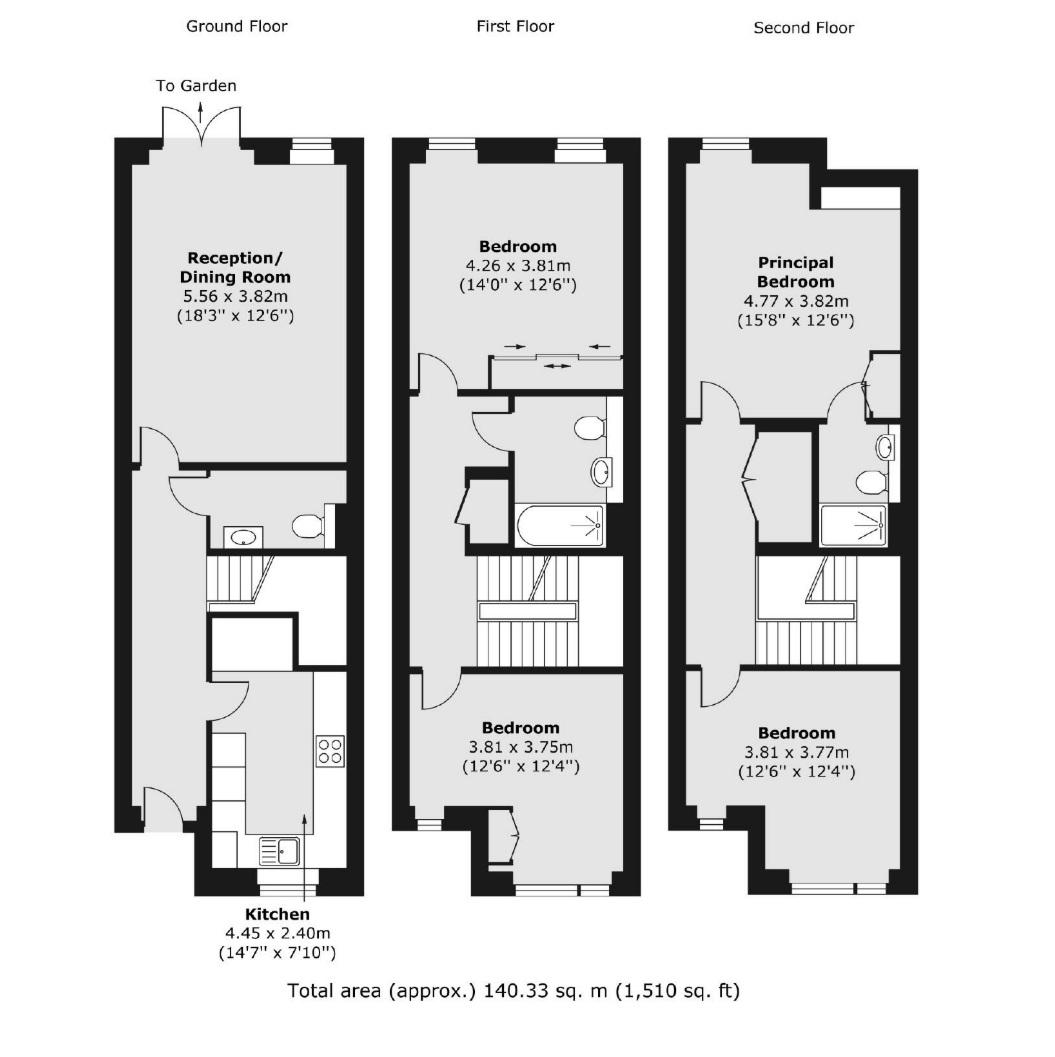 Baltic Avenue, Chiswick floorplan