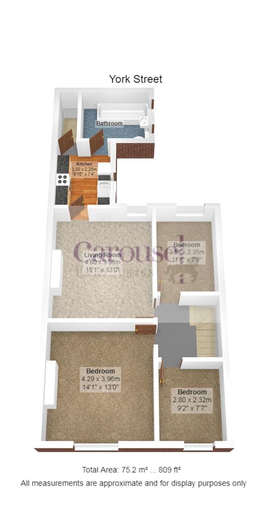 53, York Street, Gateshead floorplan