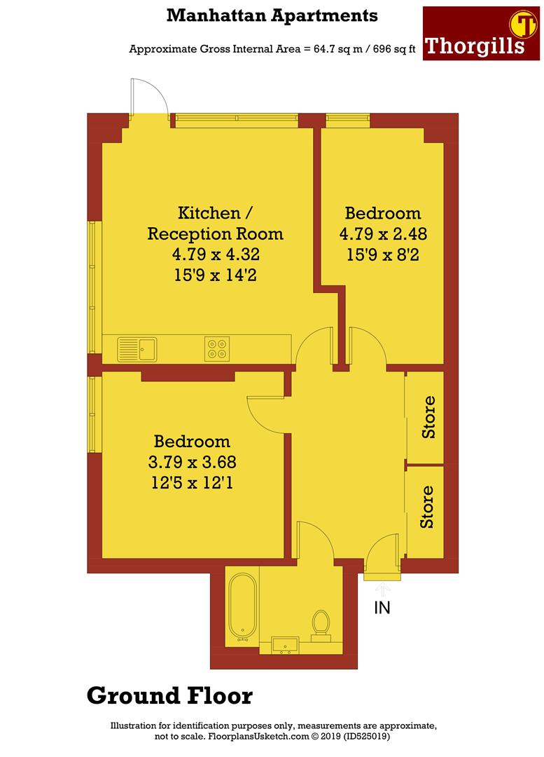 2 Bedrooms Flat to rent in Manhattan Apartments, West Gate, Ealing W5