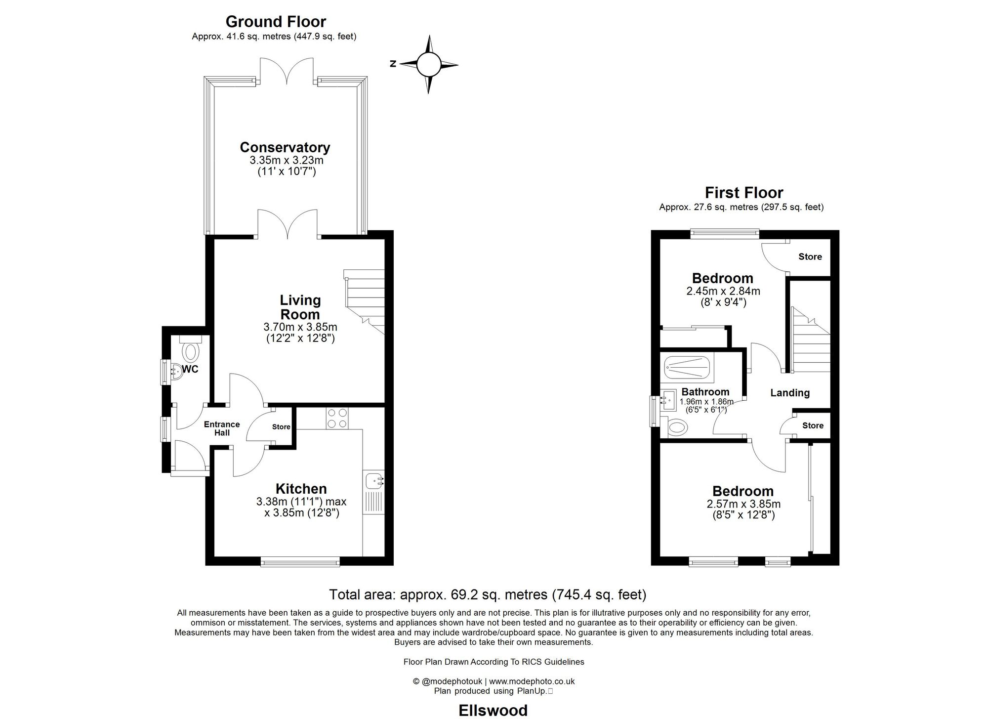 11 Ellswood, Basildon floorplan