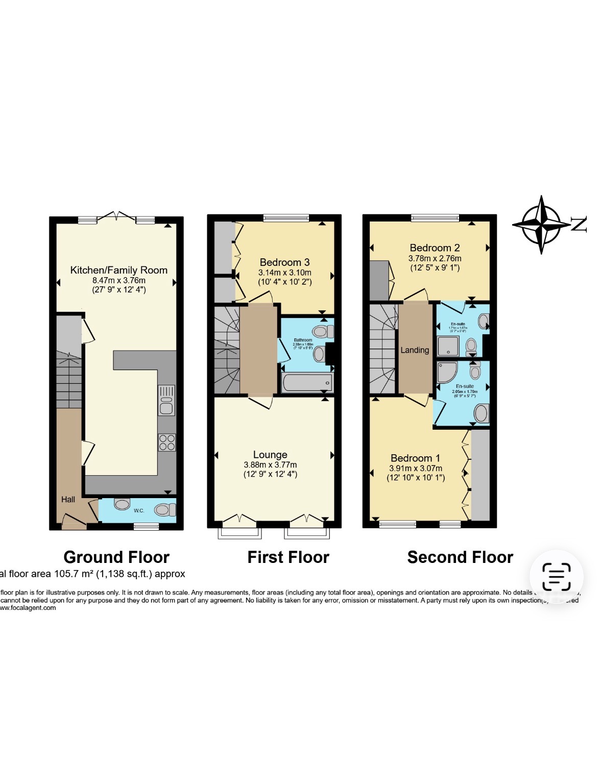 23, Teasel Way, Peterborough floorplan