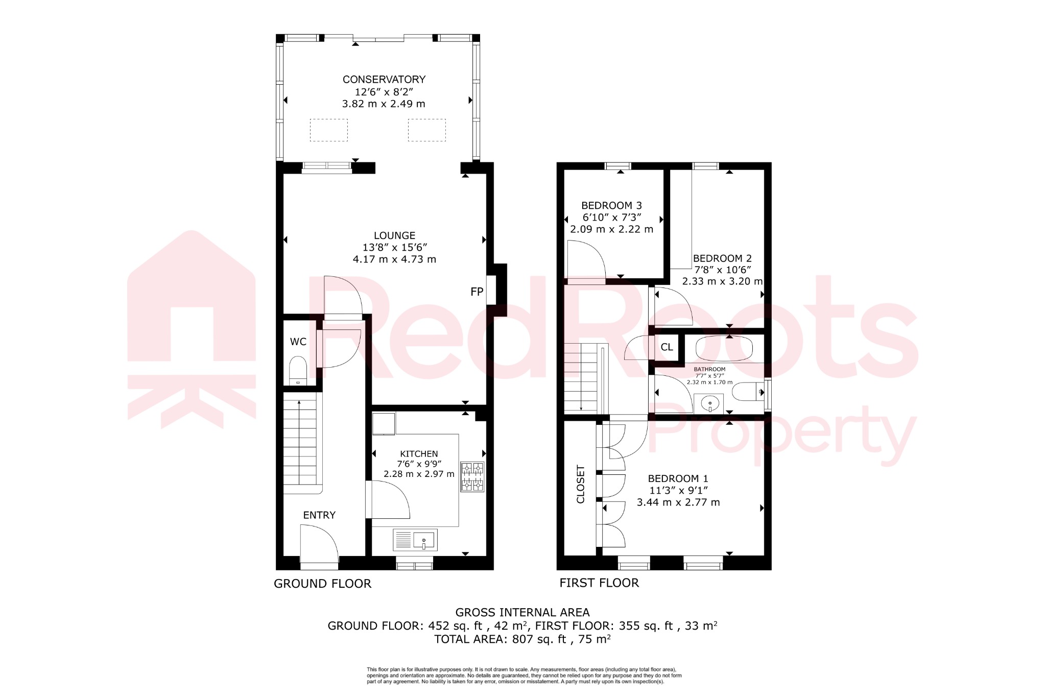 36, Beachill Crescent, Wakefield floorplan