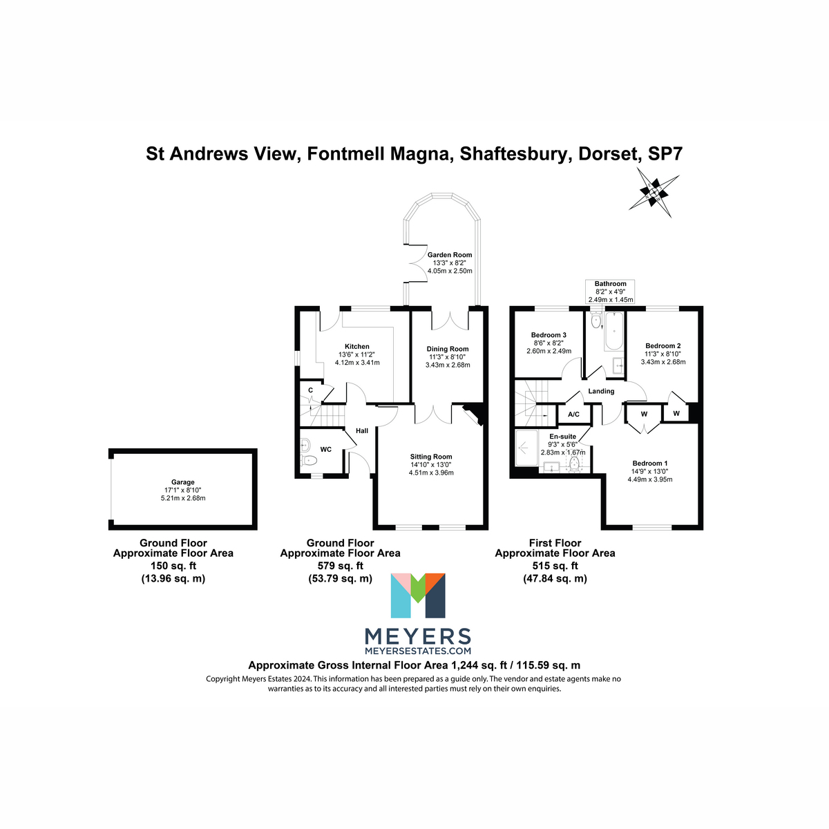 7, St. Andrews View, Shaftesbury floorplan