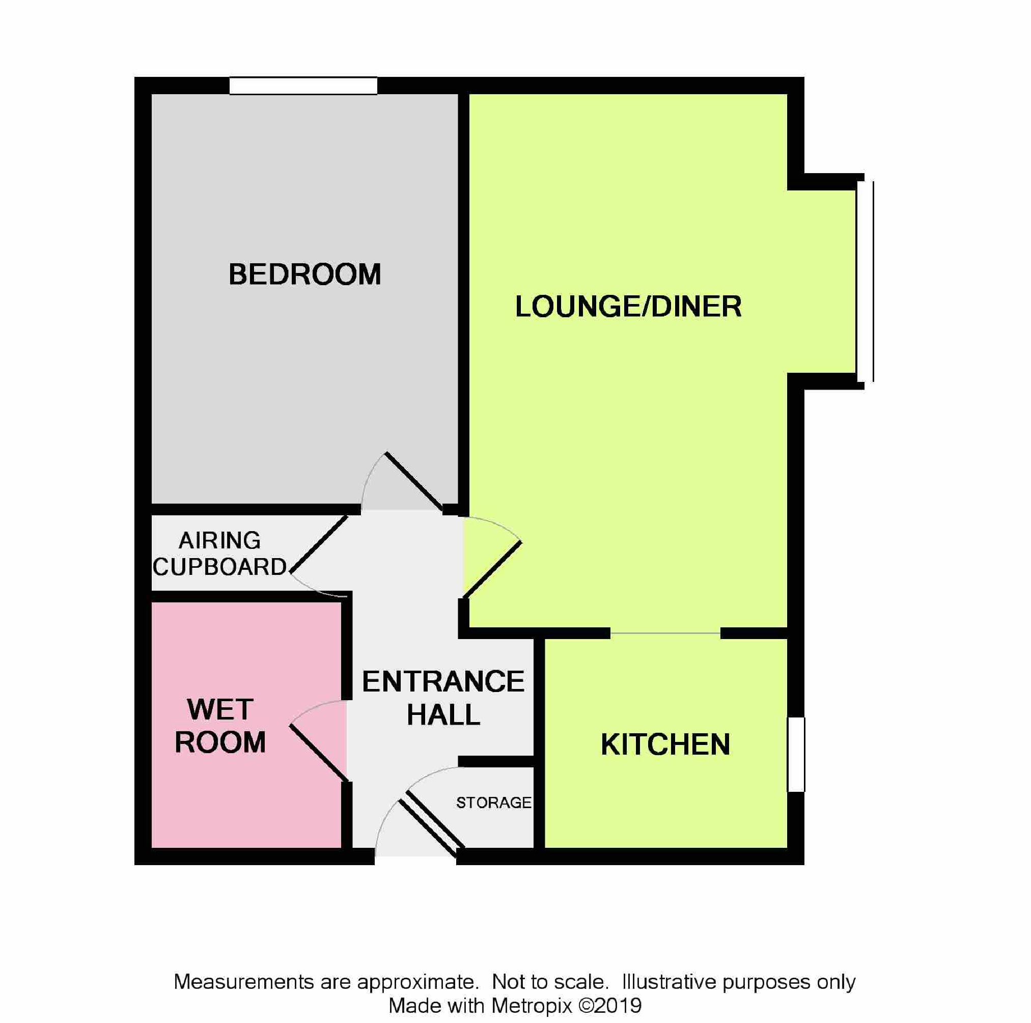1 Bedrooms Flat for sale in Penrith Court, Broadwater Street East, Worthing, West Sussex BN14