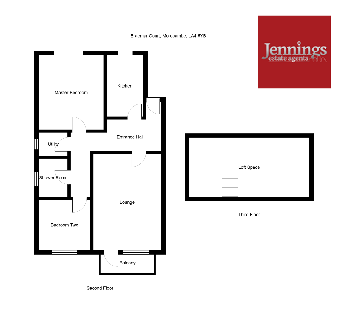 11, Braemar Court, Morecambe floorplan