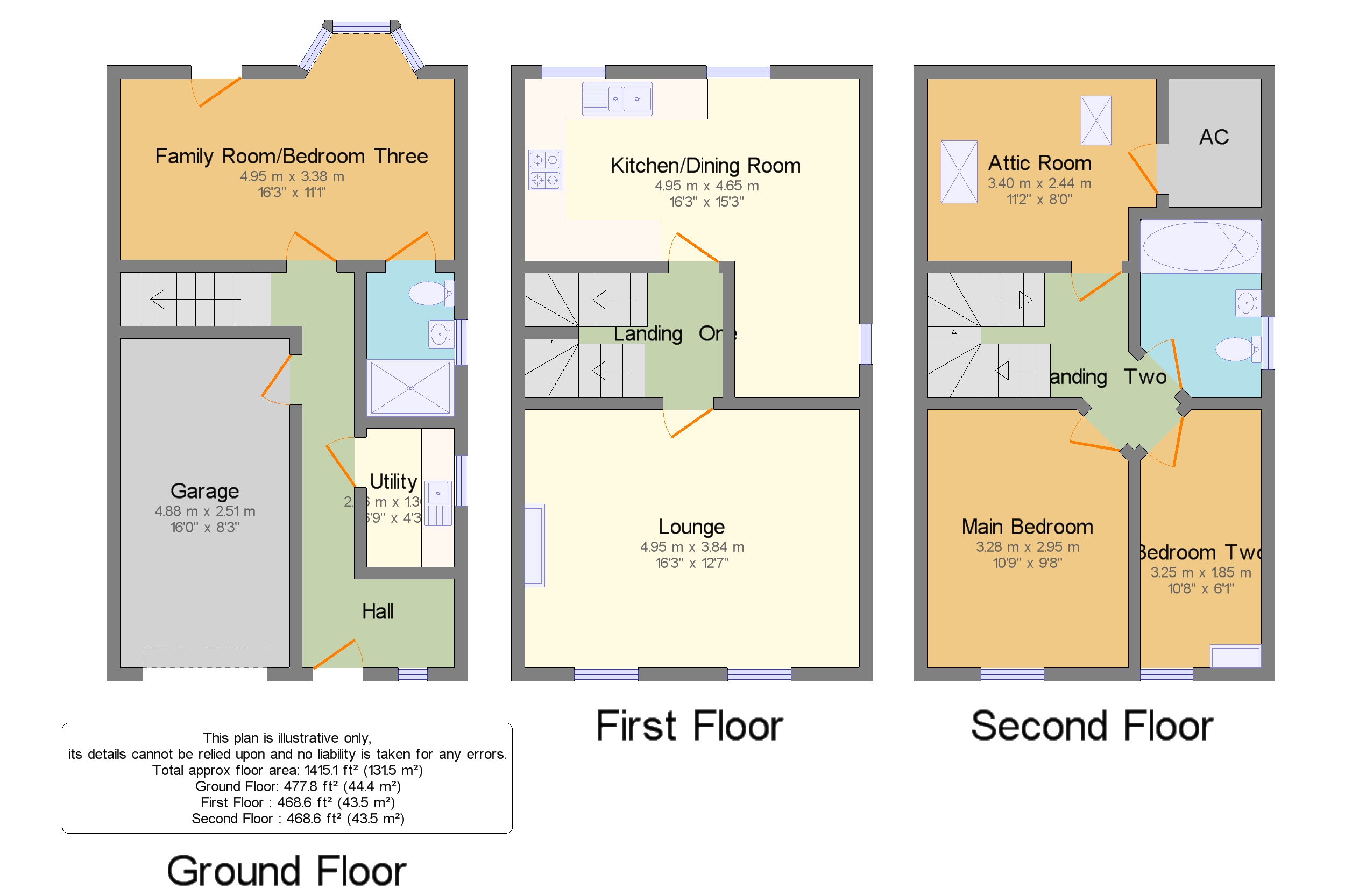 Woodlands Lane, Chichester, West Sussex, England PO19, 4 bedroom semi