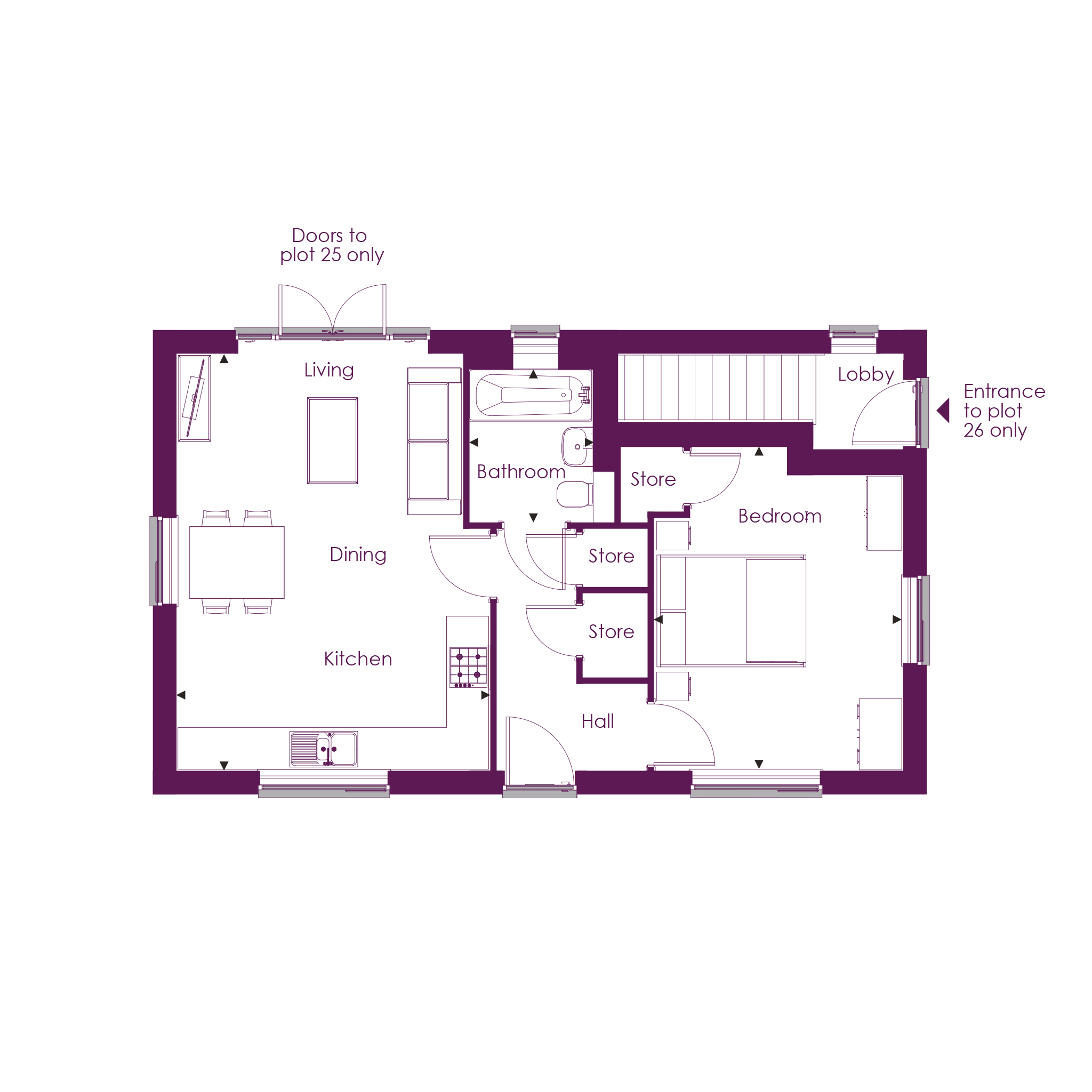 26, Holland Drive, Medstead floorplan