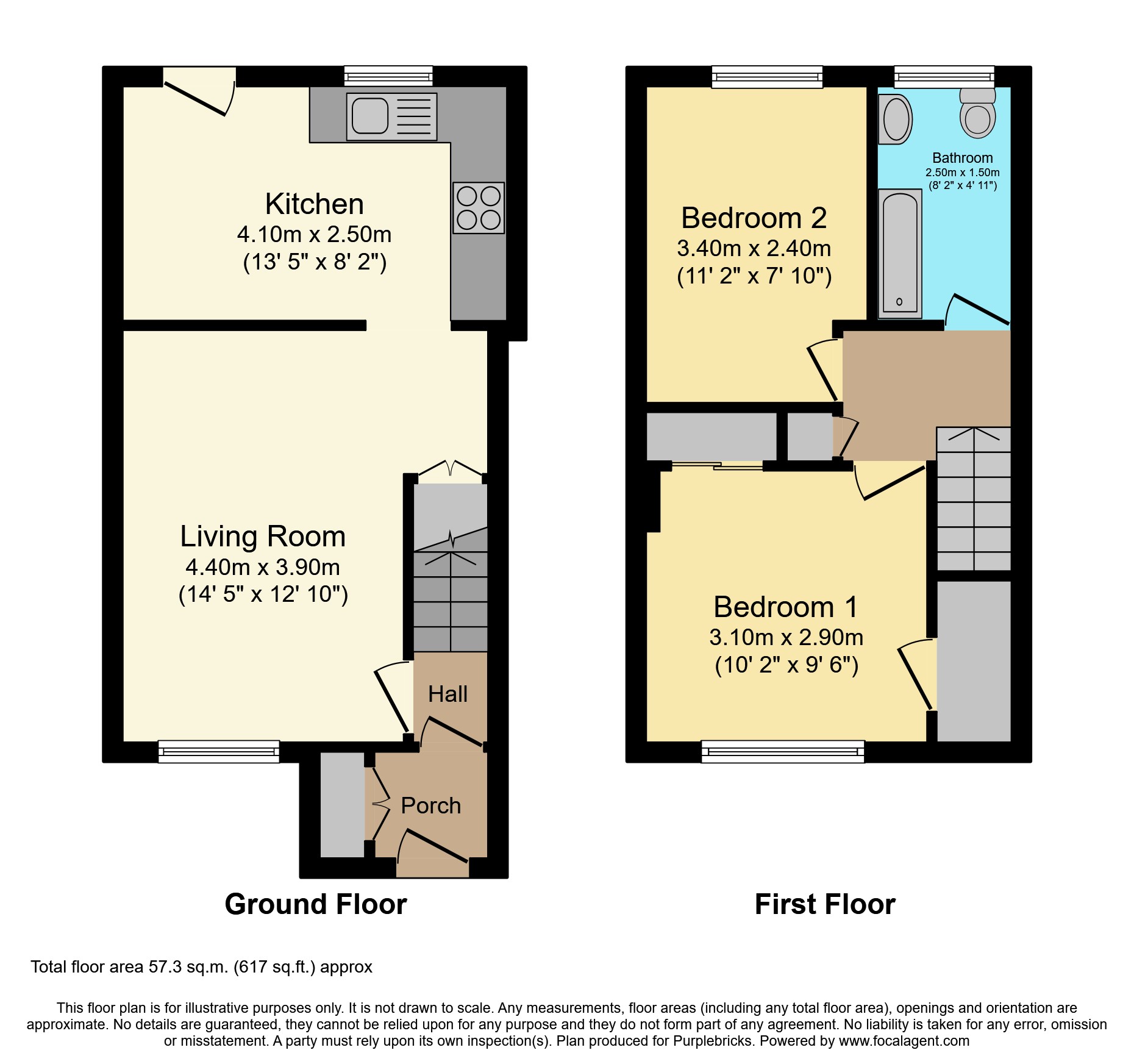 Ramsay Crescent, Burntisland KY3, 2 bedroom semidetached house for