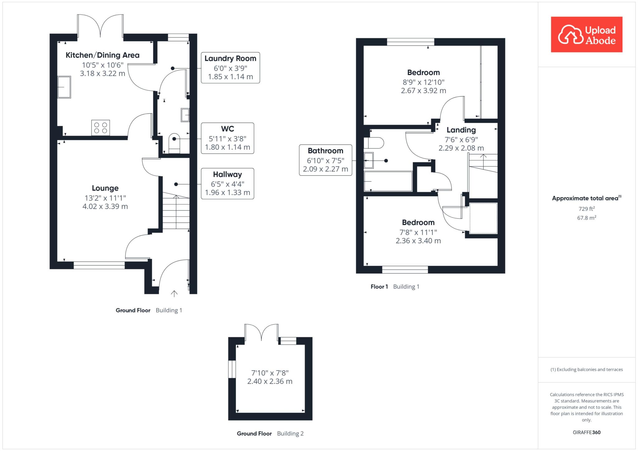 11, Waddell Terrace, Shotts floorplan