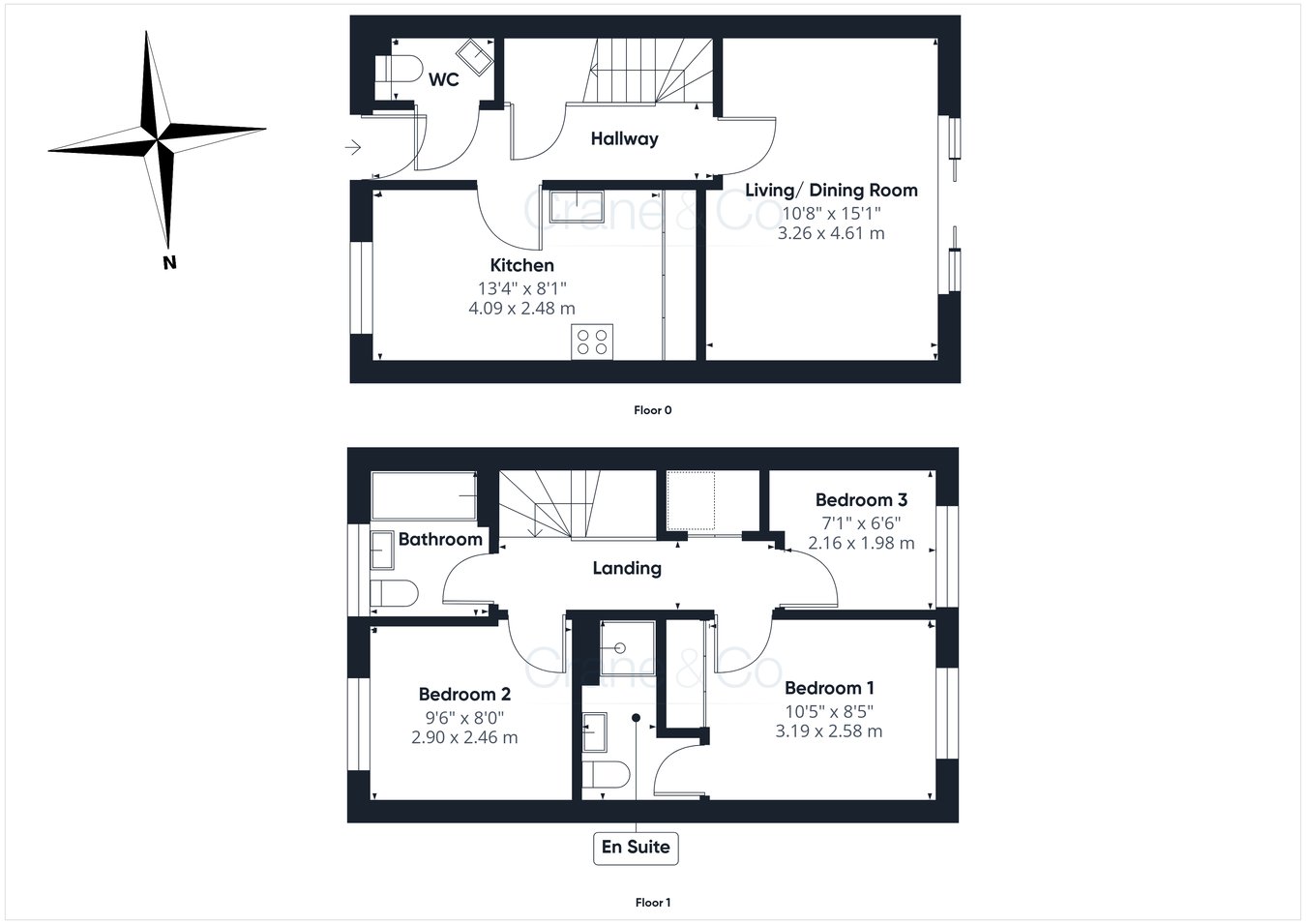 15, Hastings Crescent, Hailsham floorplan