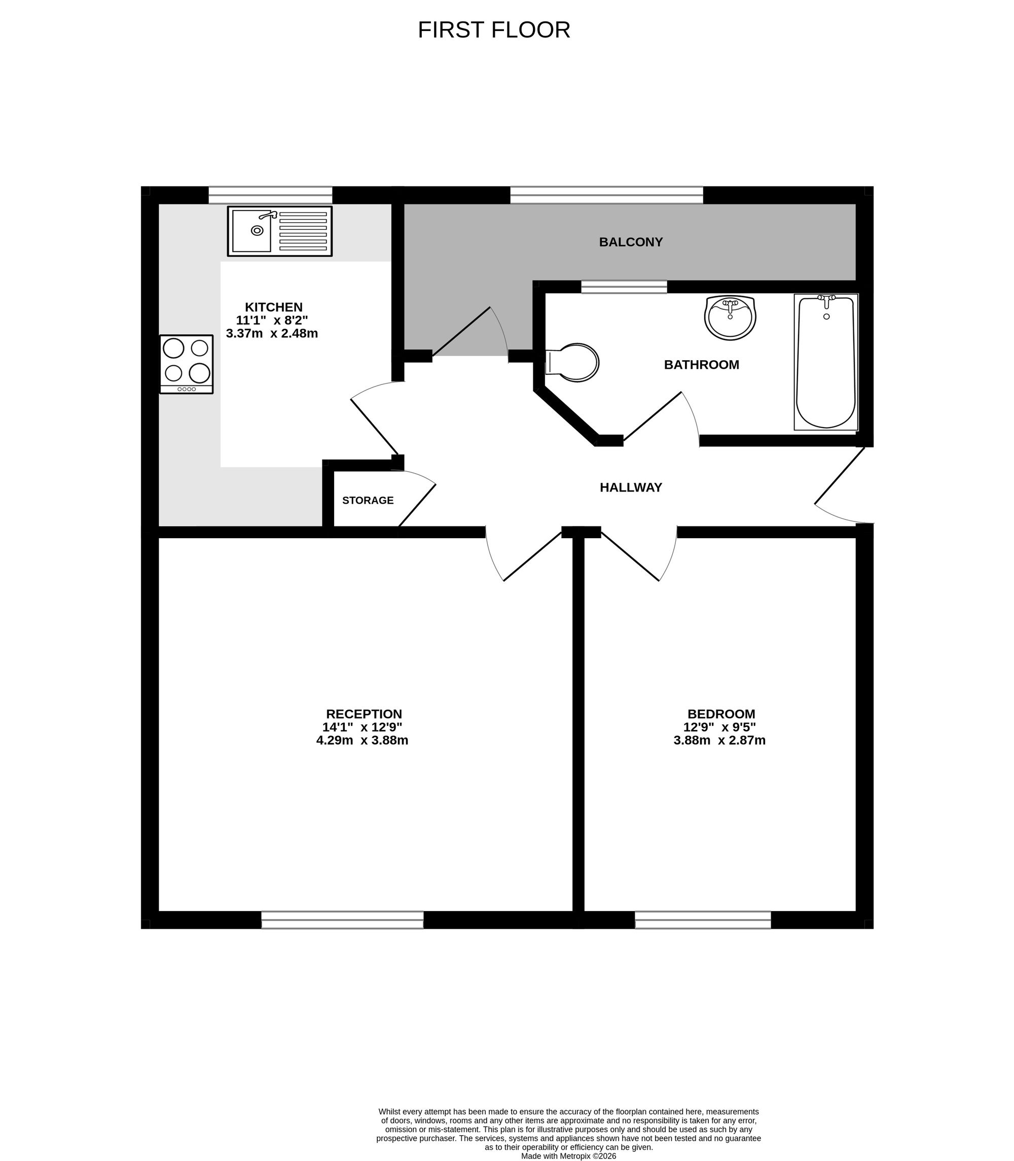 7 Ludlow Mead, Watford floorplan