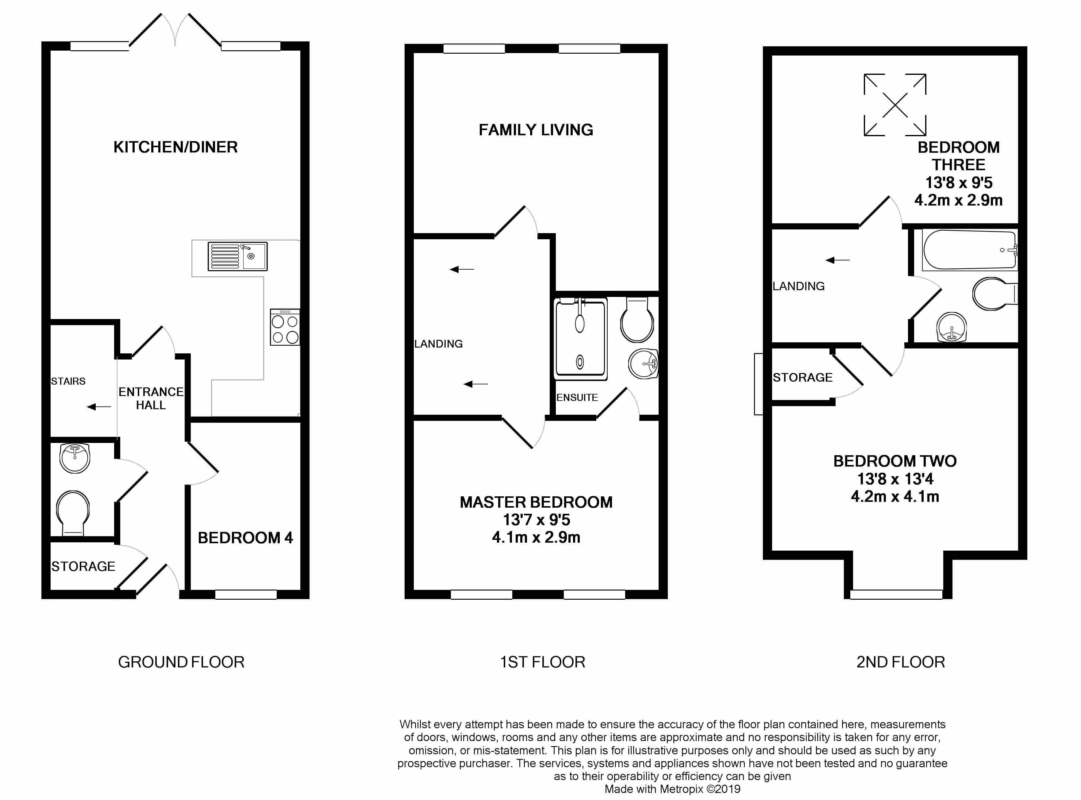 4 Bedrooms Town house for sale in Phoenix Place, Great Sankey, Warrington WA5