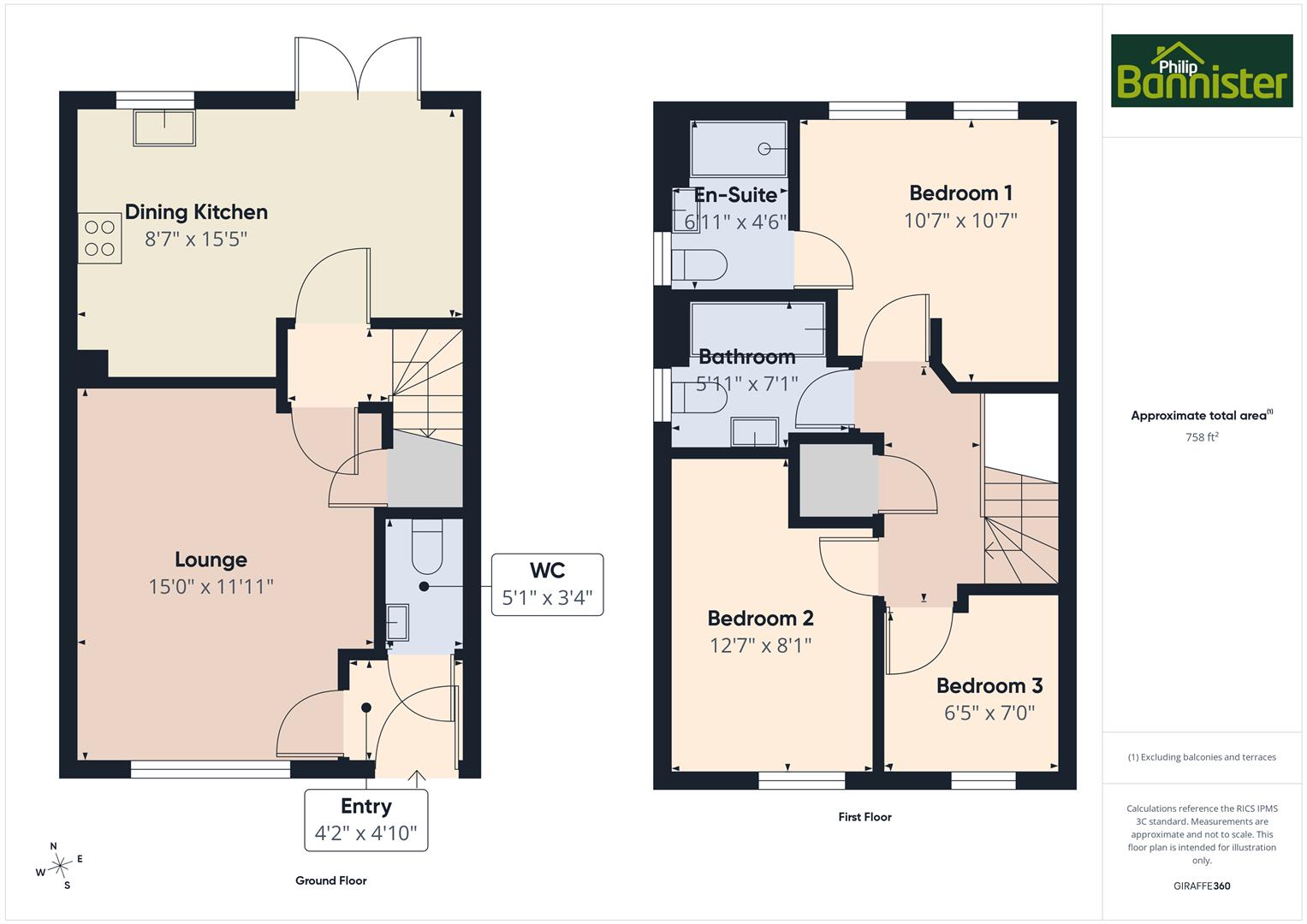 1, Skevington Way, Brough floorplan