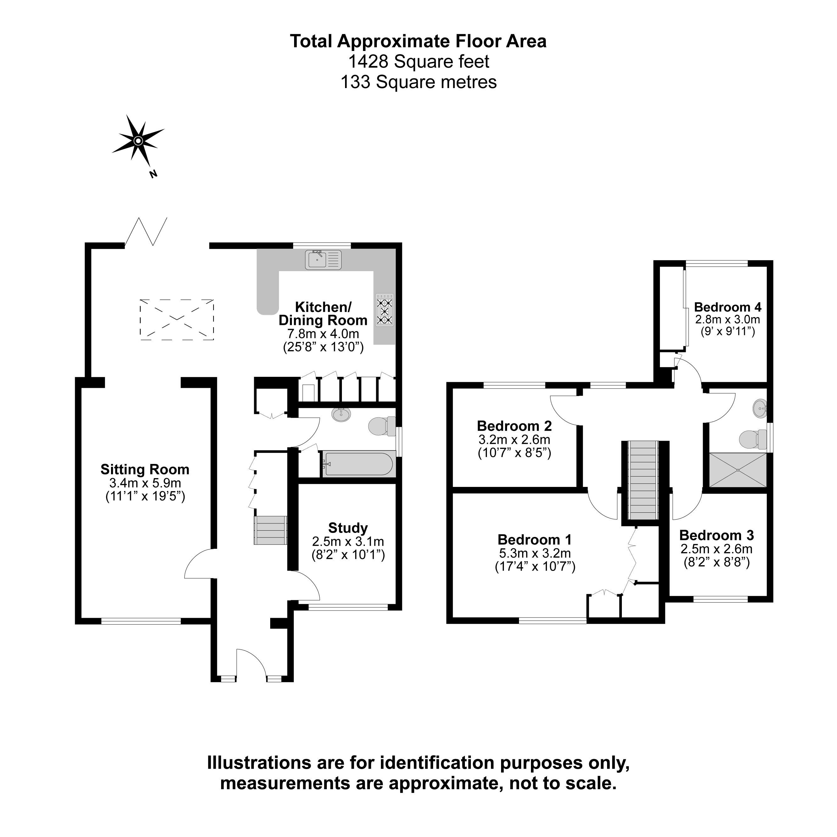 340, Cippenham Lane, Slough floorplan