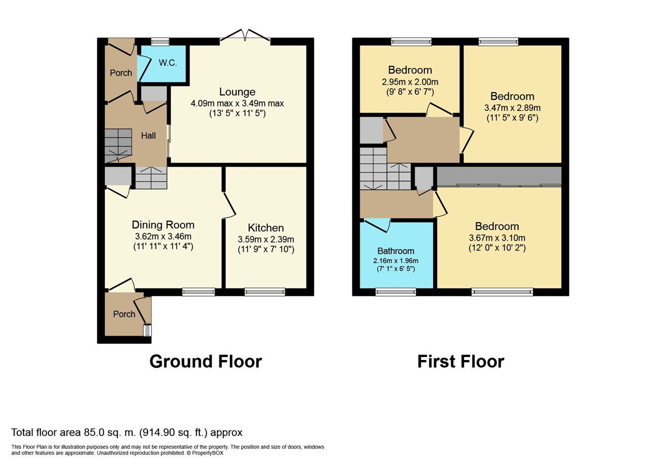 3 Bedrooms End terrace house for sale in Bryn Milwr, Hollybush, Cwmbran NP44