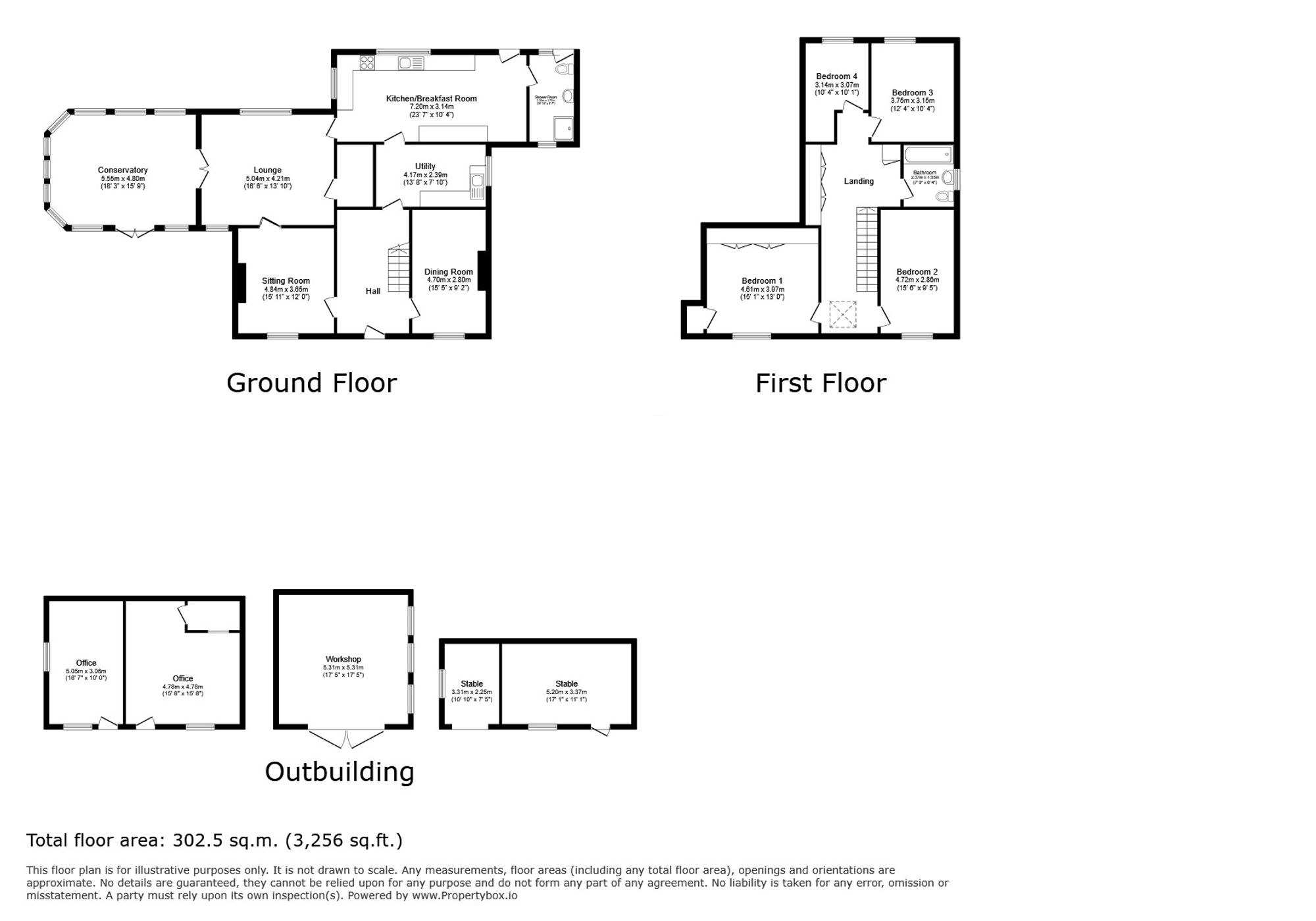 Chwarel, Conwy floorplan
