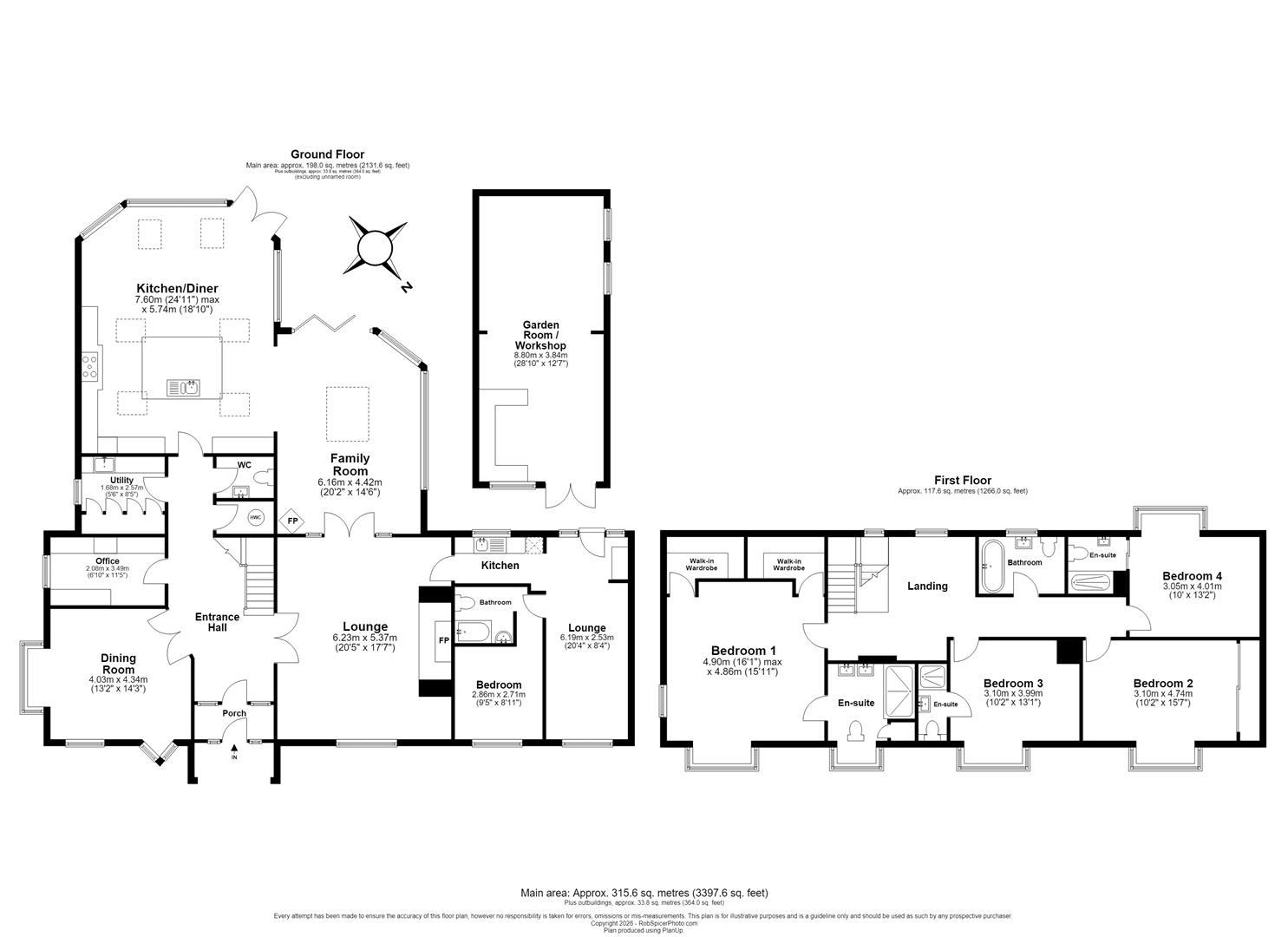 70, Ravensden Road, Bedford floorplan