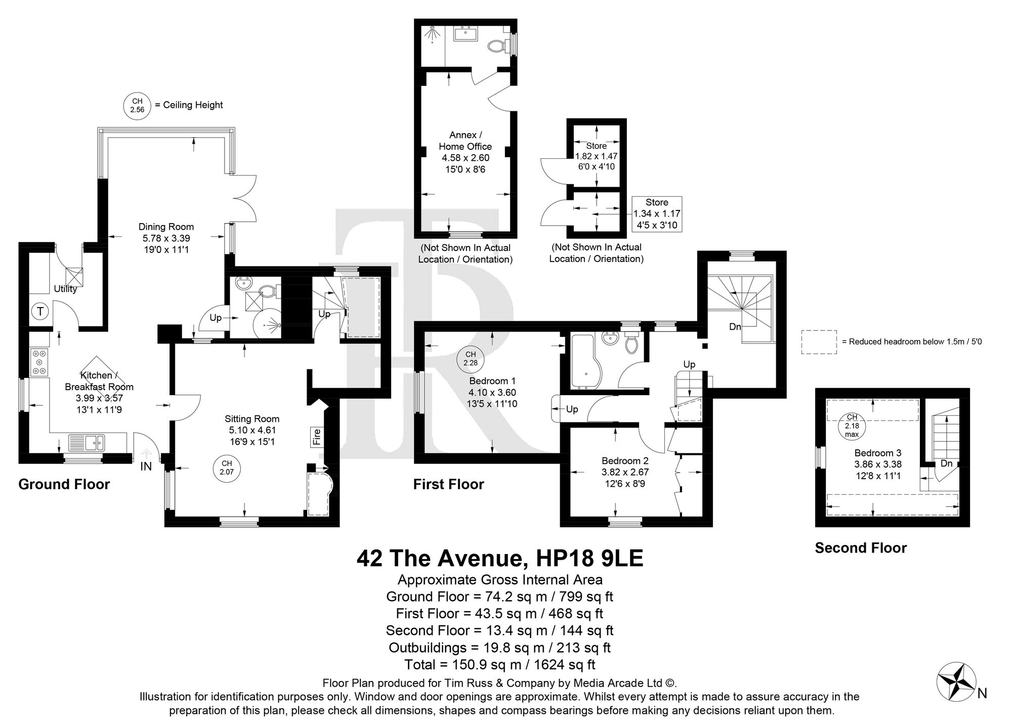 42 The Avenue, BUCKINGHAMSHIRE floorplan