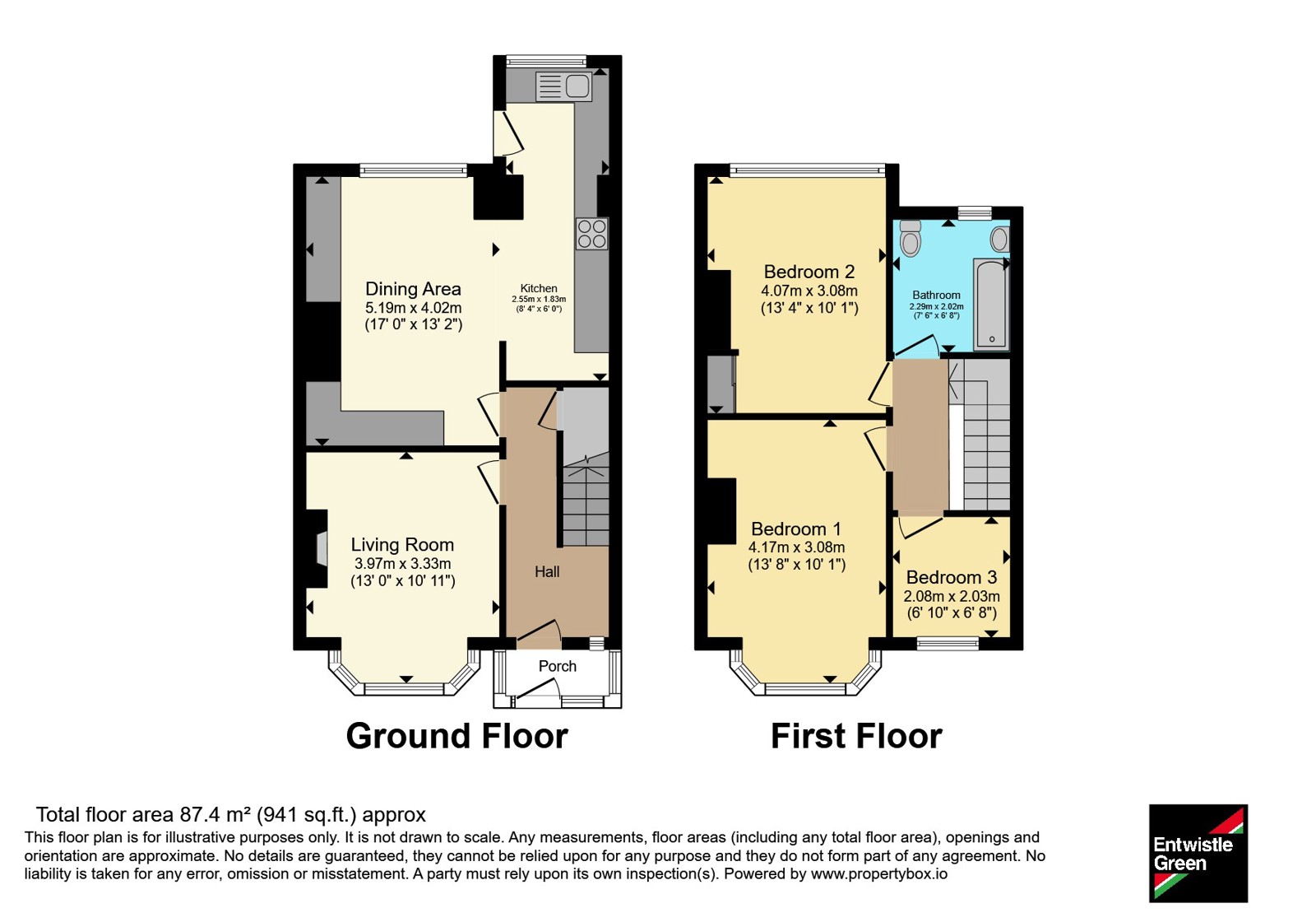 203, Warbreck Hill Road, Lancashire floorplan