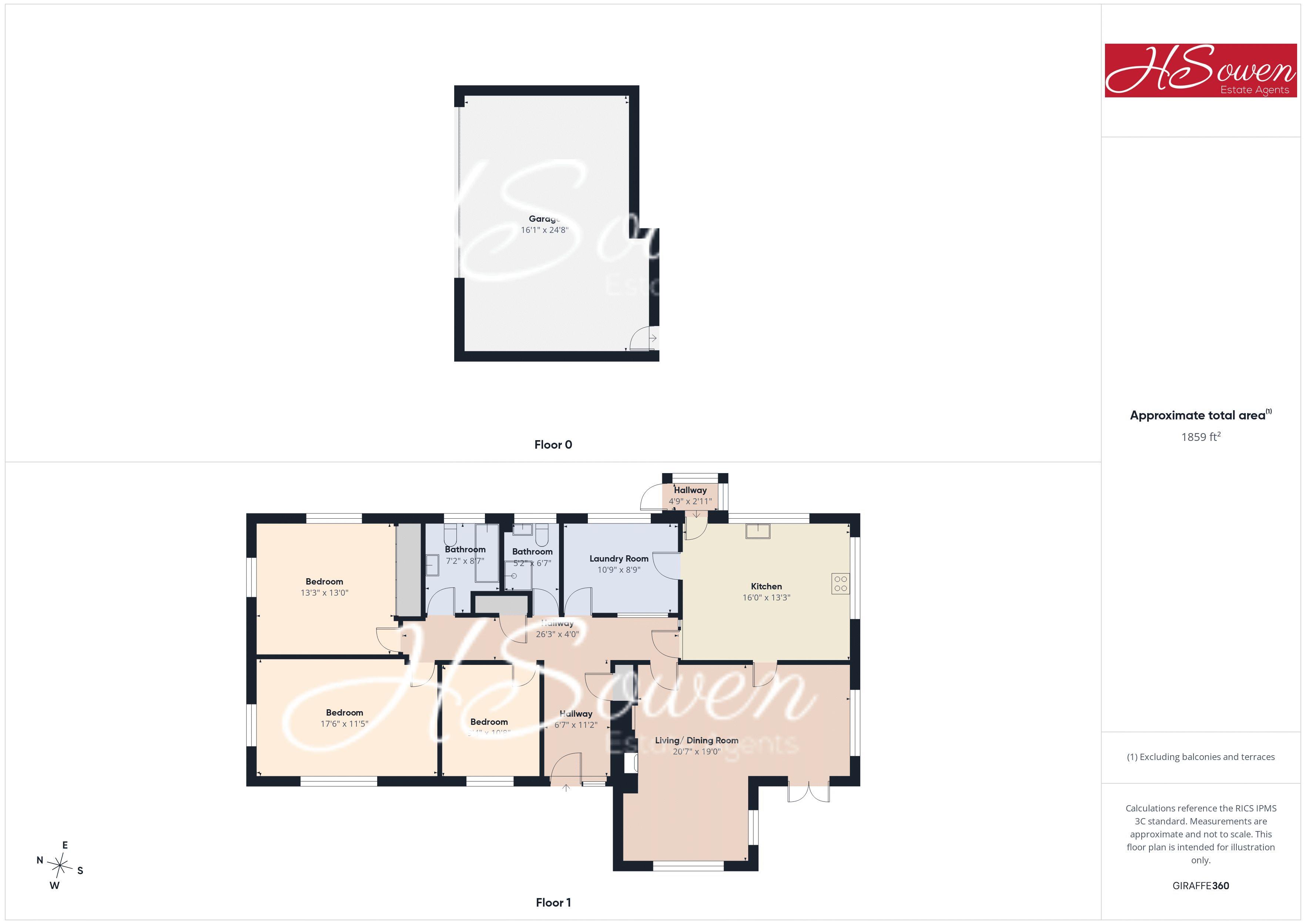 3, Meadfoot Close, Torquay floorplan