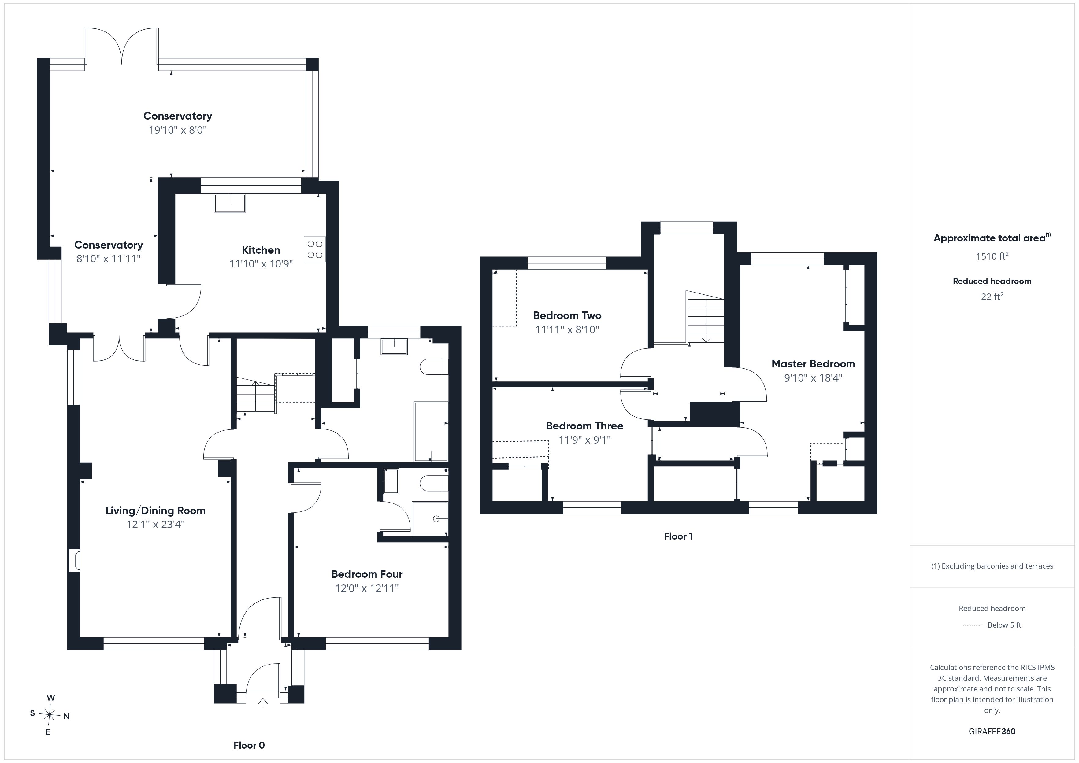 120, Kiln Ride, Wokingham floorplan