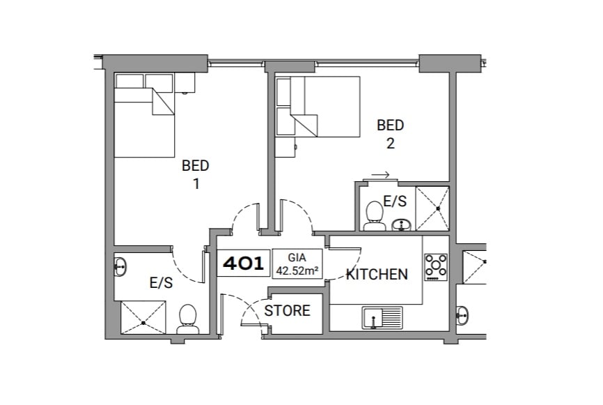 Saxon House, Herigate Gate, Derby floorplan