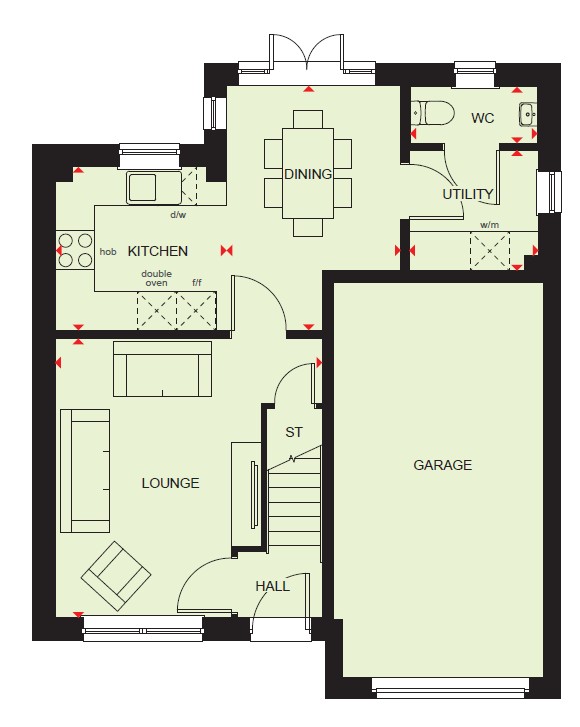 H8504157, Eastrea Road, Whittlesey floorplan