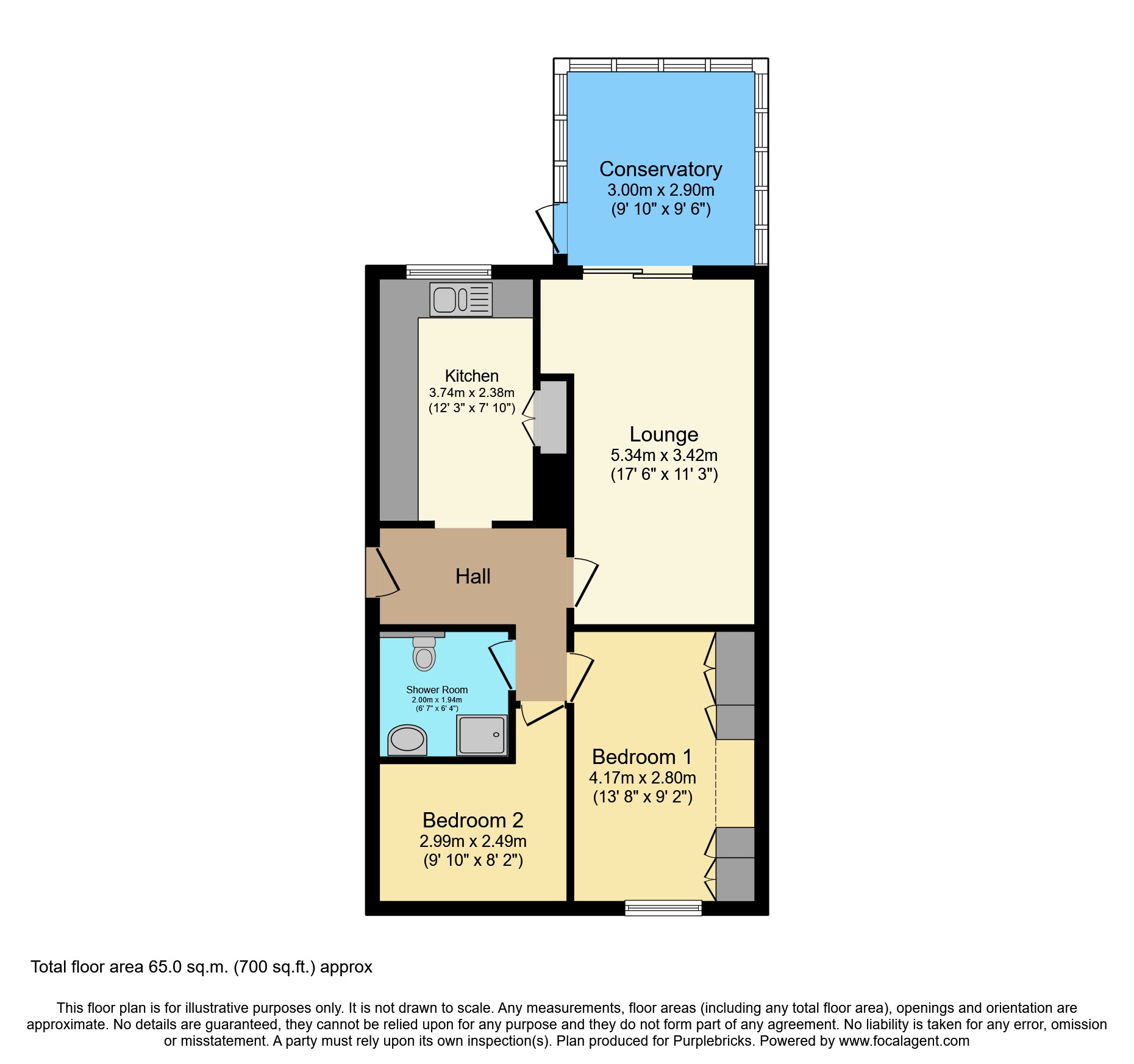 1, Dundee Drive, Mansfield Woodhouse floorplan