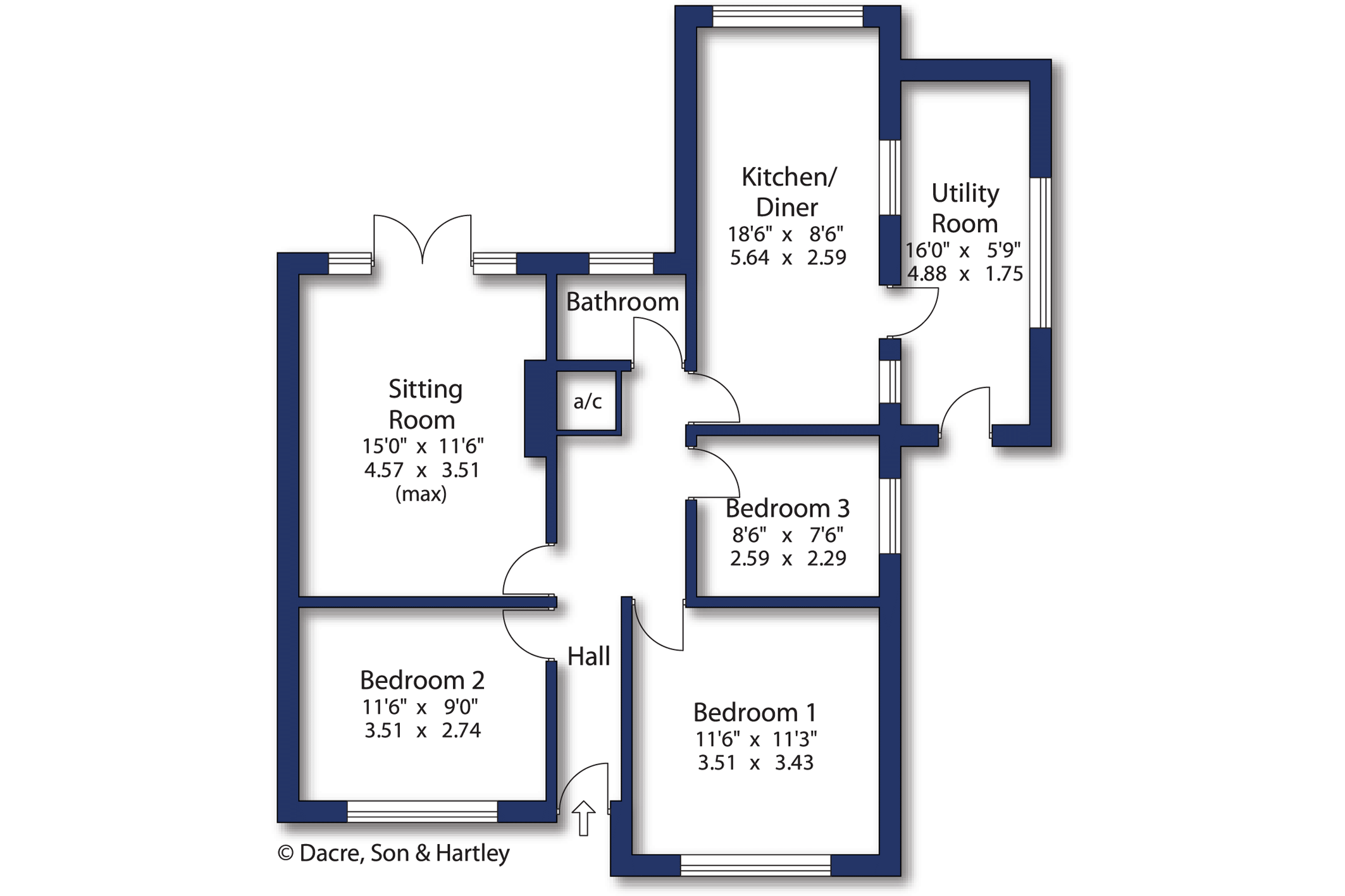 50, Lead Lane, North Yorkshire floorplan