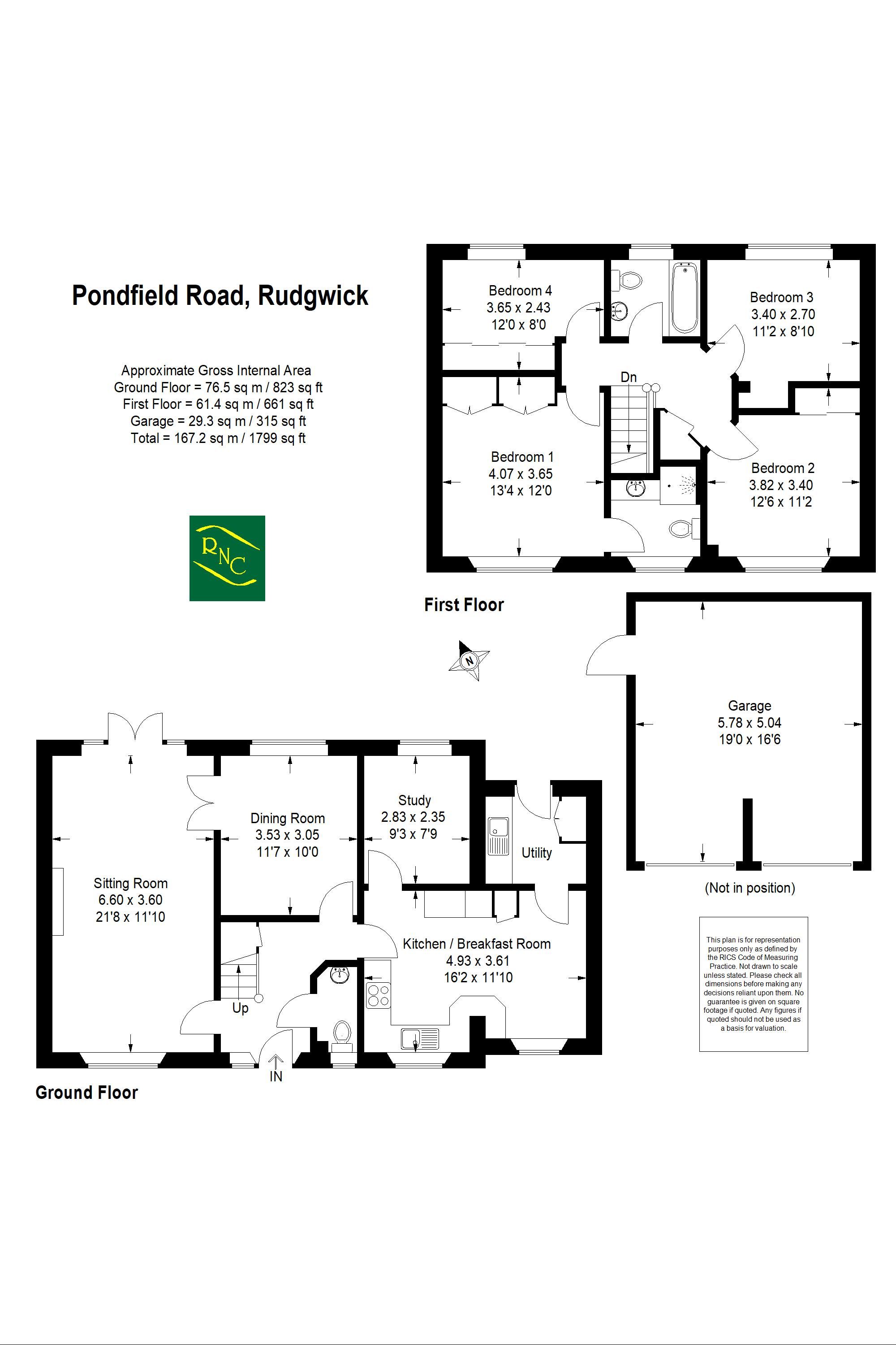 33 Pondfield Road, Horsham floorplan