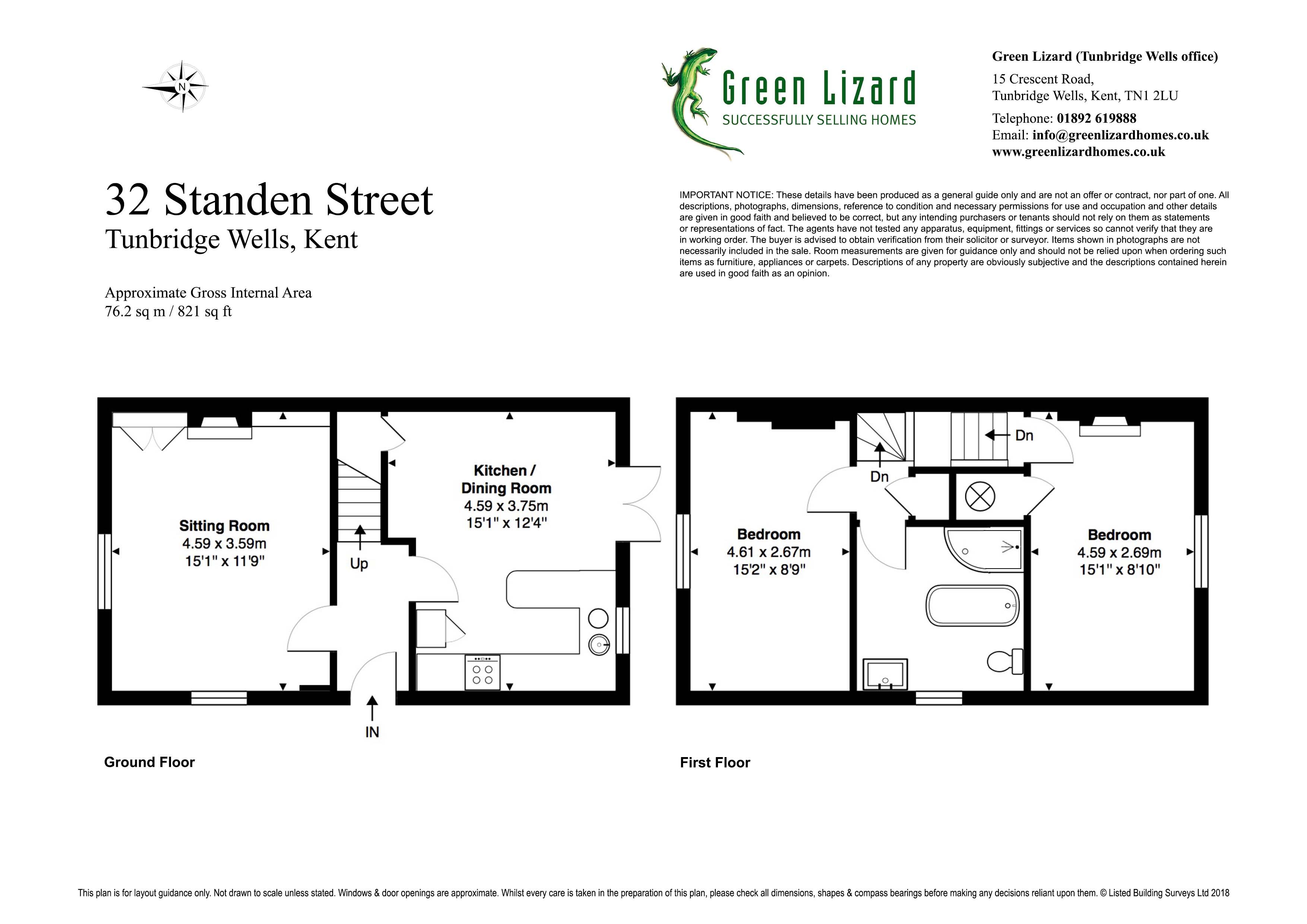 2 Bedrooms Semi-detached house for sale in Standen Street, Tunbridge Wells TN4