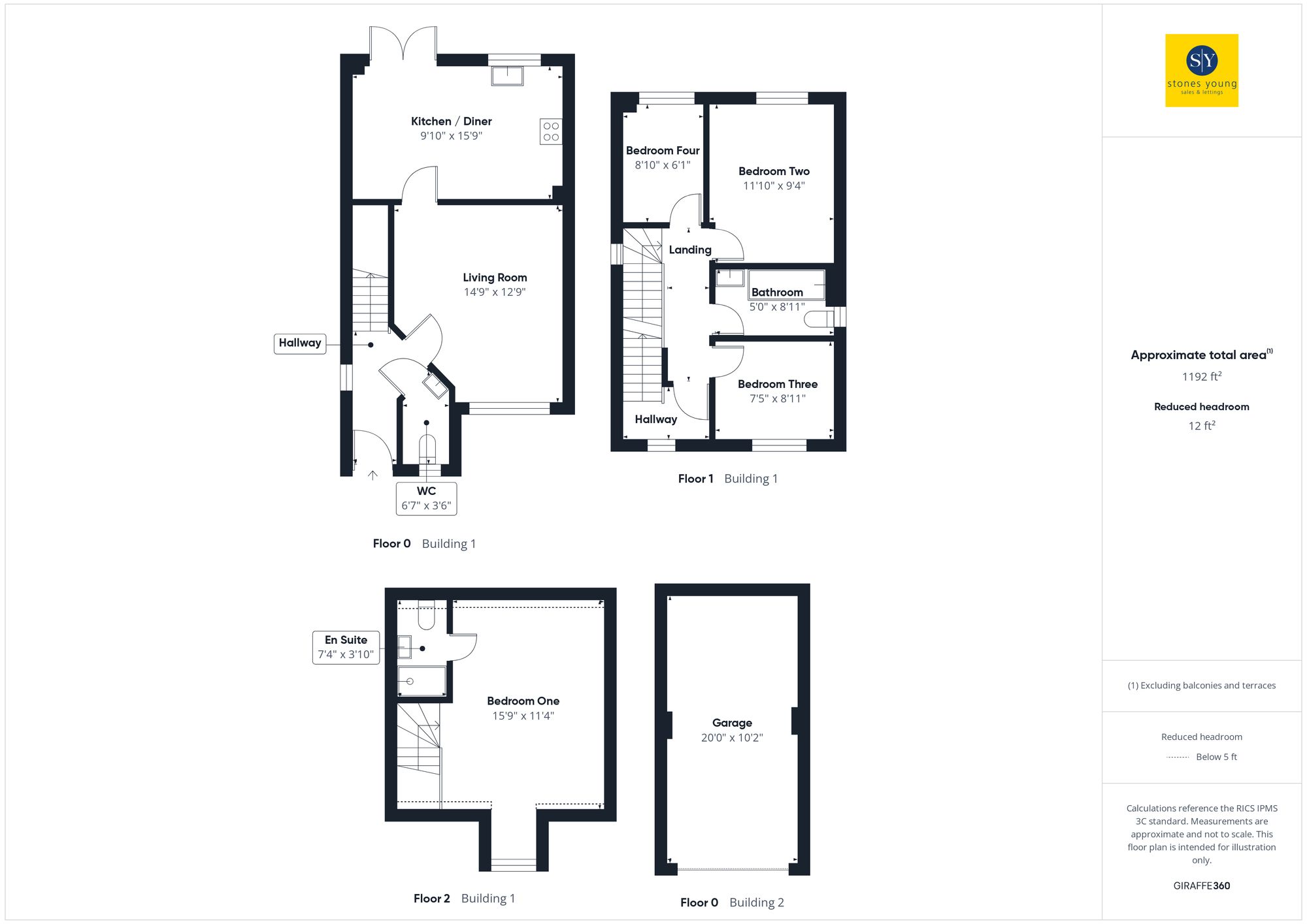 3 Constance Gardens, Blackburn floorplan