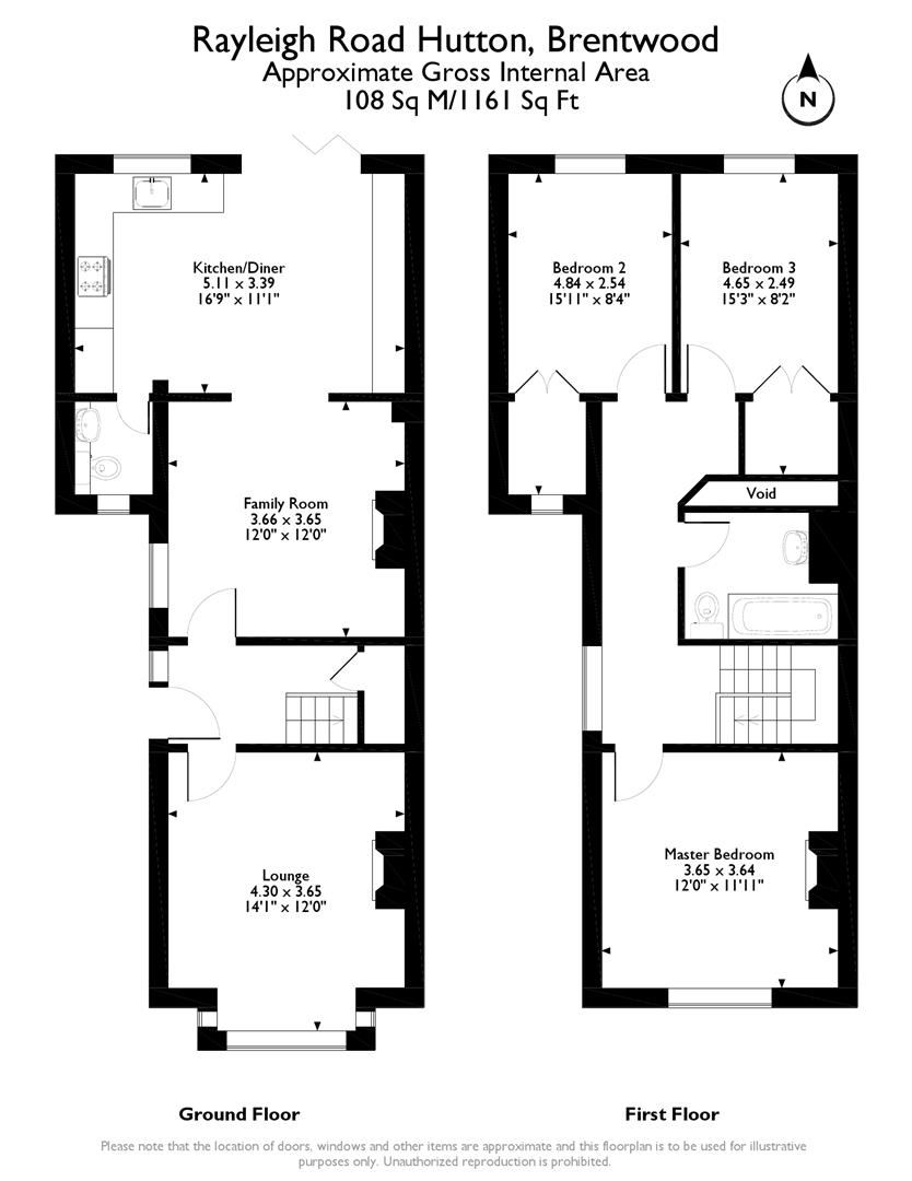 3 Bedrooms Semi-detached house for sale in Rayleigh Road, Hutton, Brentwood CM13