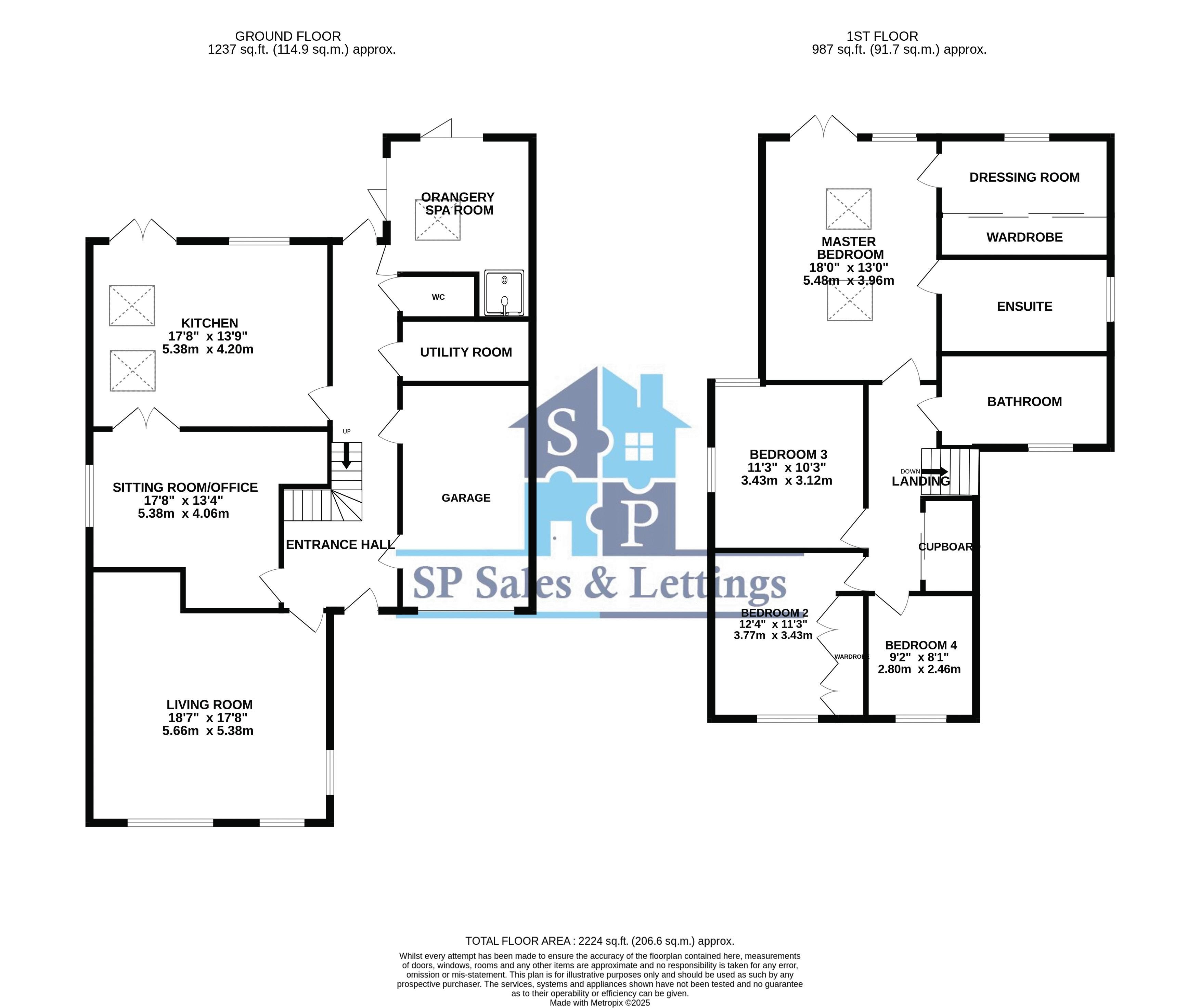 42, Abbotts Oak Drive floorplan